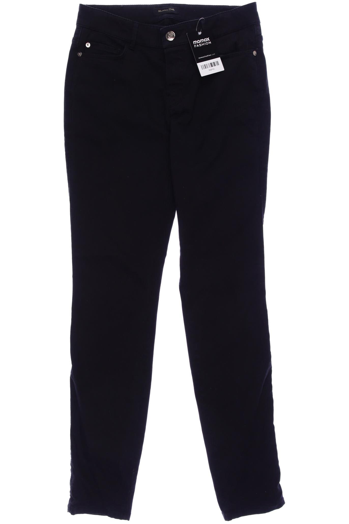 

Massimo Dutti Damen Stoffhose, schwarz, Gr. 36