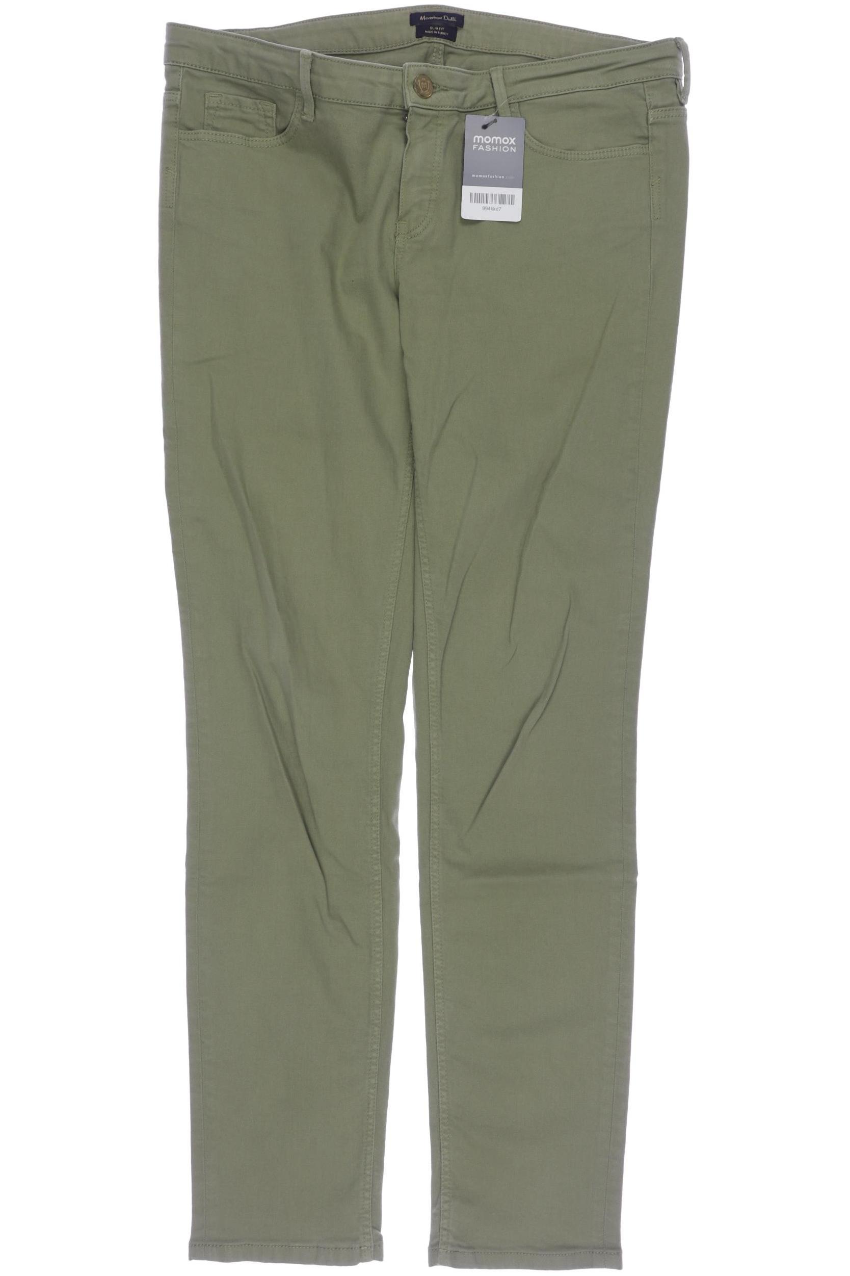 

Massimo Dutti Damen Jeans, grün, Gr. 42