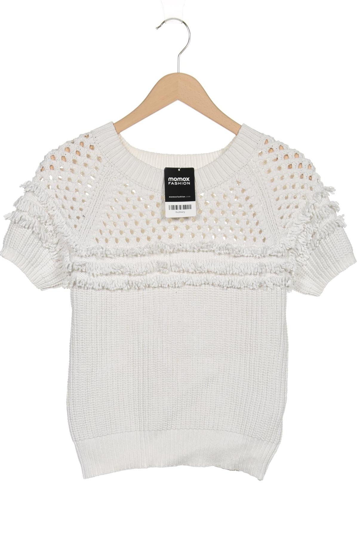 

Massimo Dutti Damen Pullover, weiß, Gr. 34