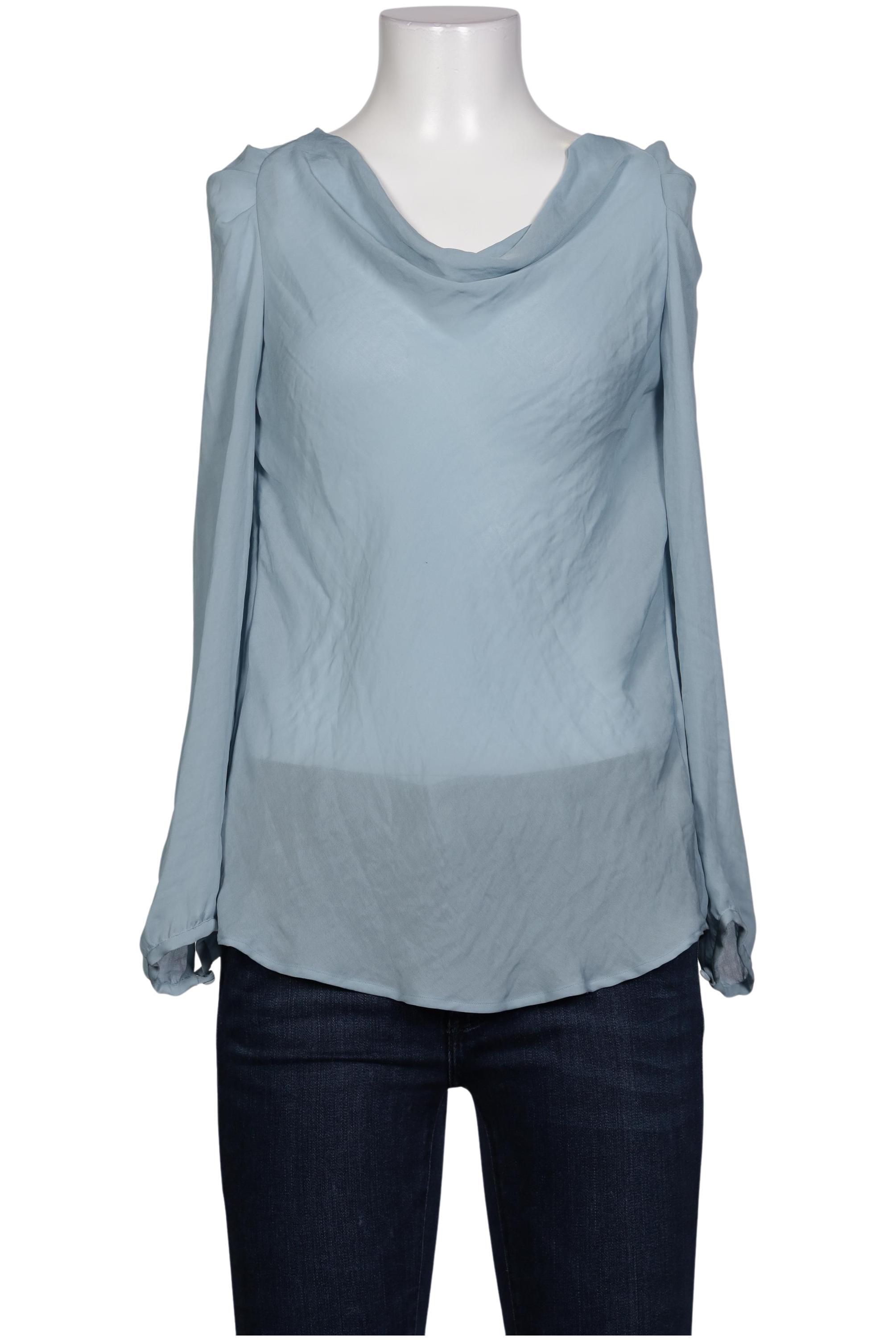 

Massimo Dutti Damen Bluse, hellblau, Gr. 38