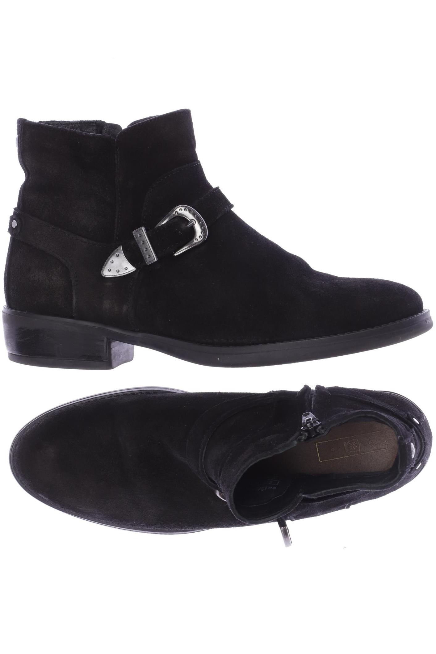 

Massimo Dutti Damen Stiefelette, schwarz, Gr. 35