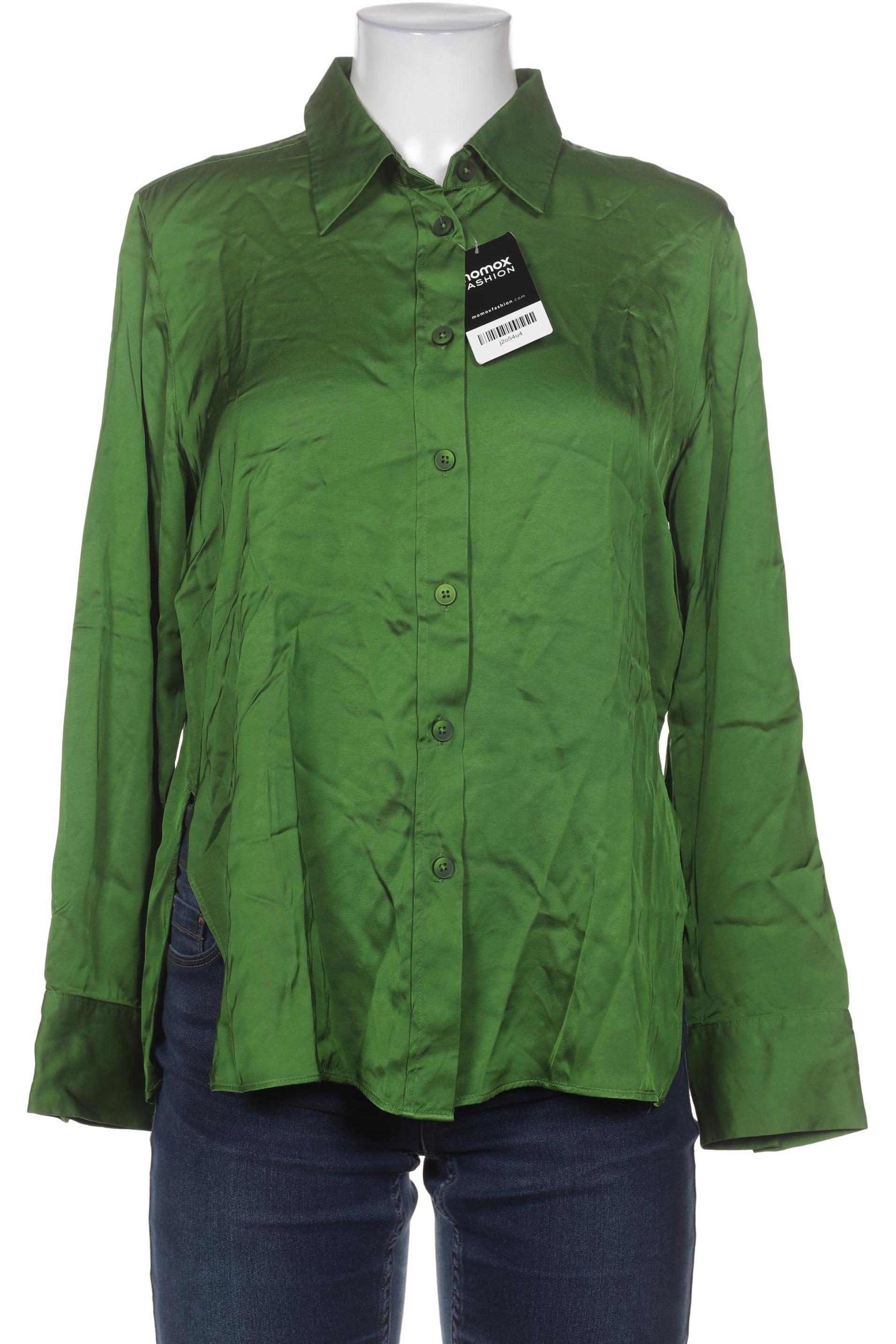 

Massimo Dutti Damen Bluse, grün, Gr. 38