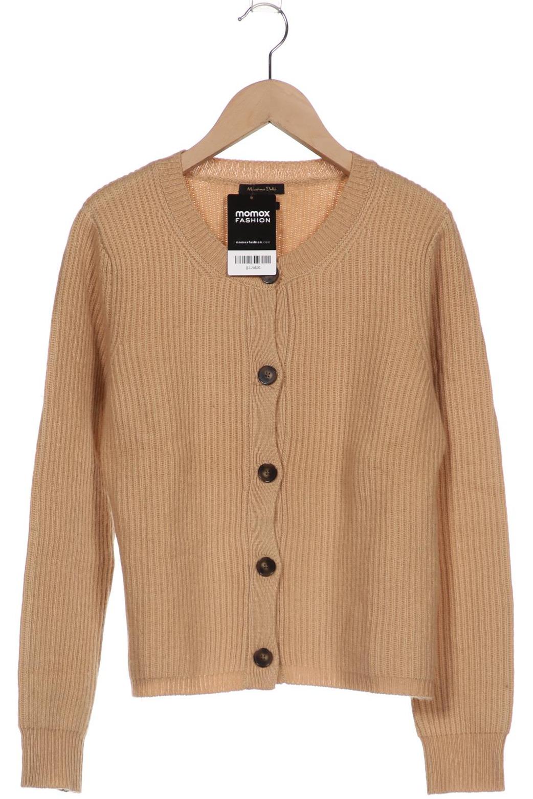 

Massimo Dutti Damen Strickjacke, beige, Gr. 34