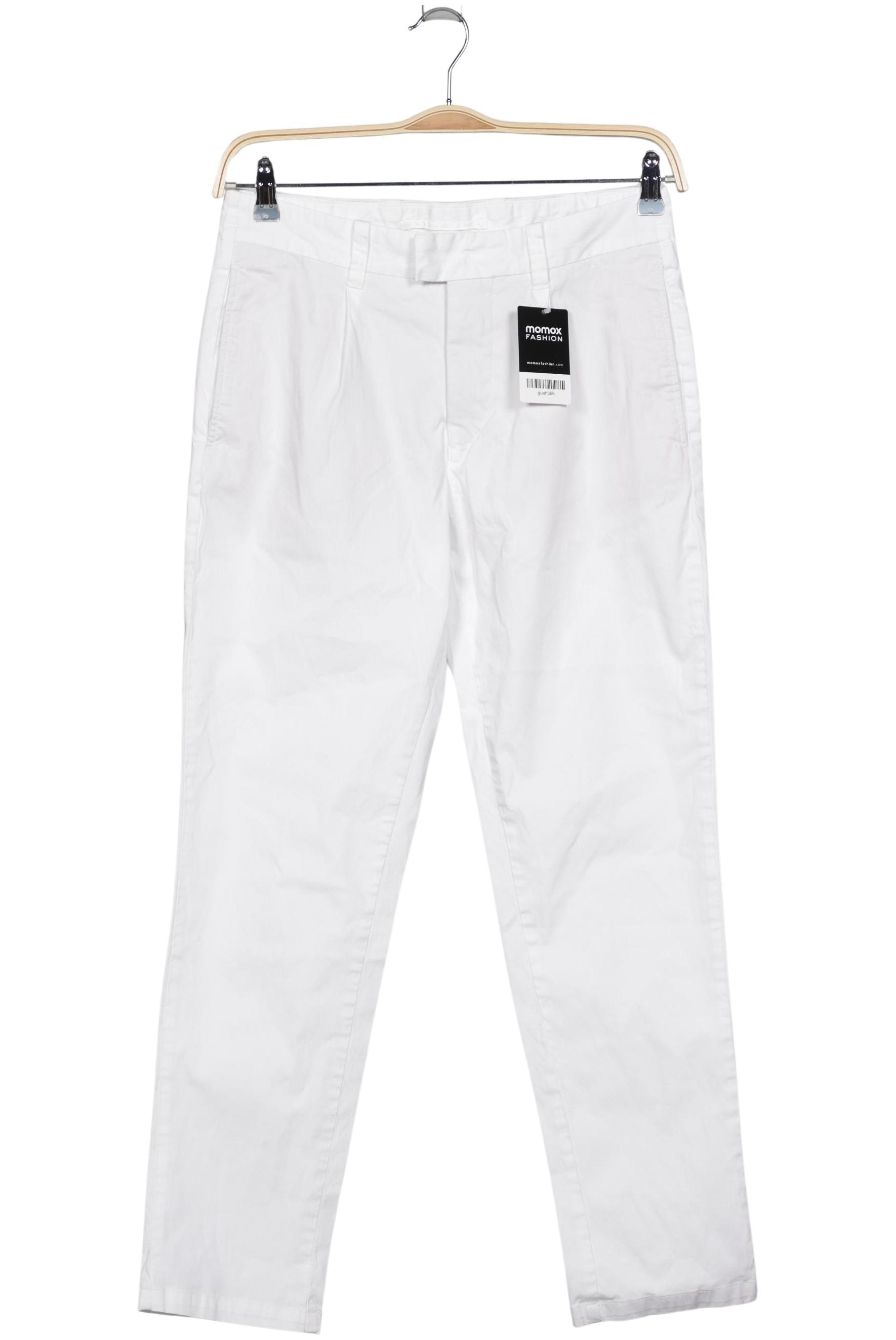 

Massimo Dutti Damen Stoffhose, weiß, Gr. 38