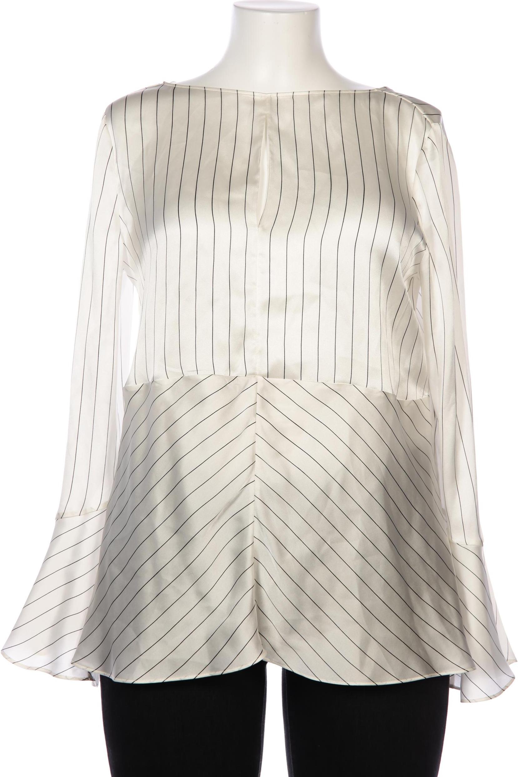

Massimo Dutti Damen Bluse, weiß, Gr. 42
