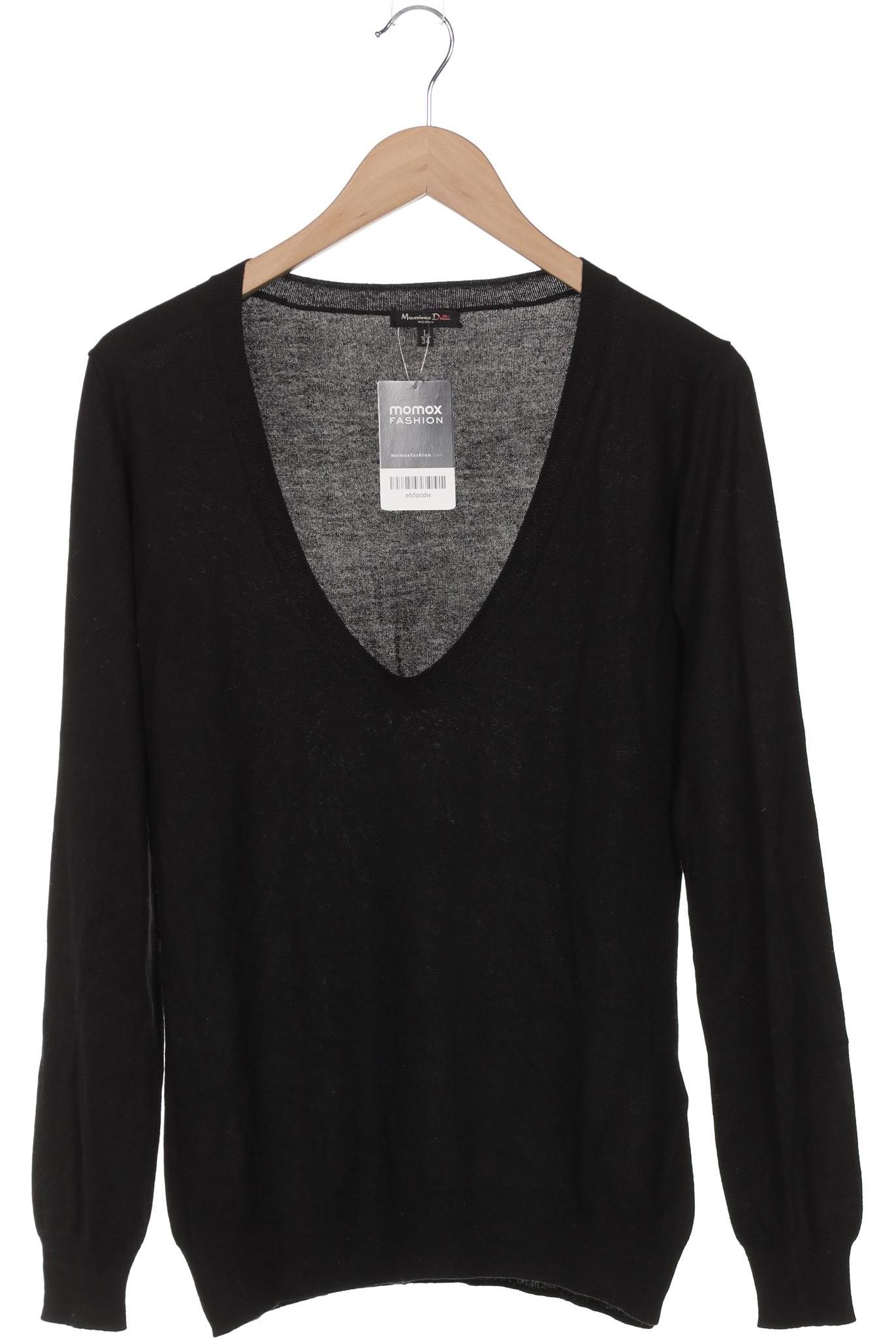 

Massimo Dutti Damen Pullover, schwarz, Gr. 42