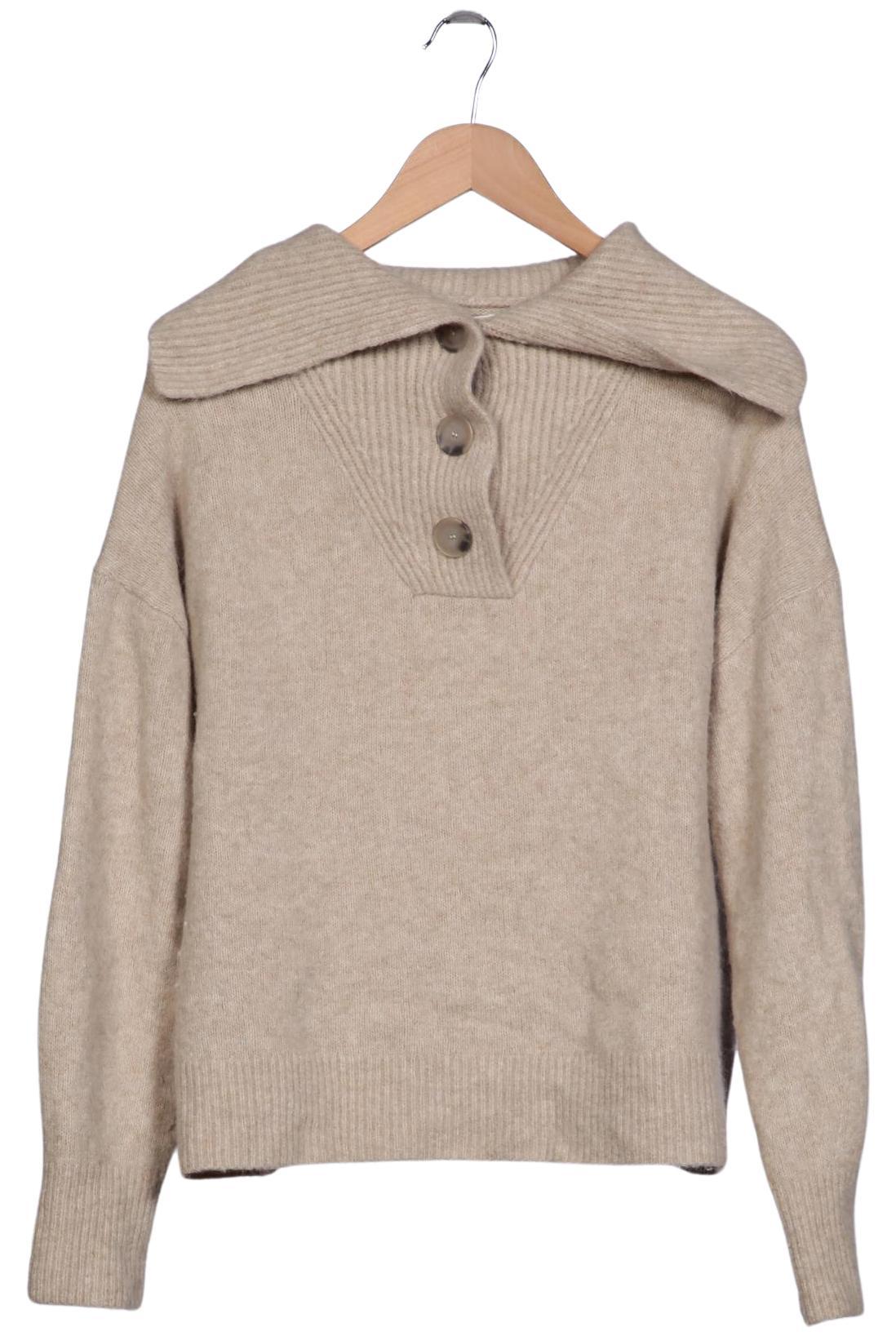 

Massimo Dutti Damen Pullover, beige, Gr. 36