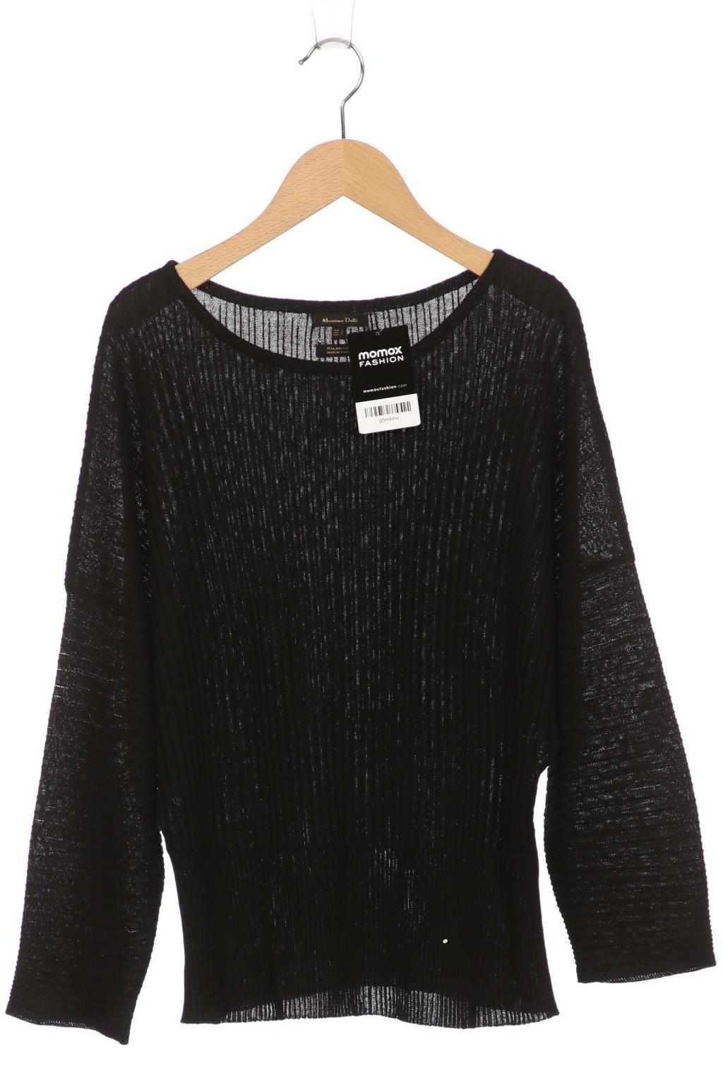 

Massimo Dutti Damen Pullover, schwarz, Gr. 42