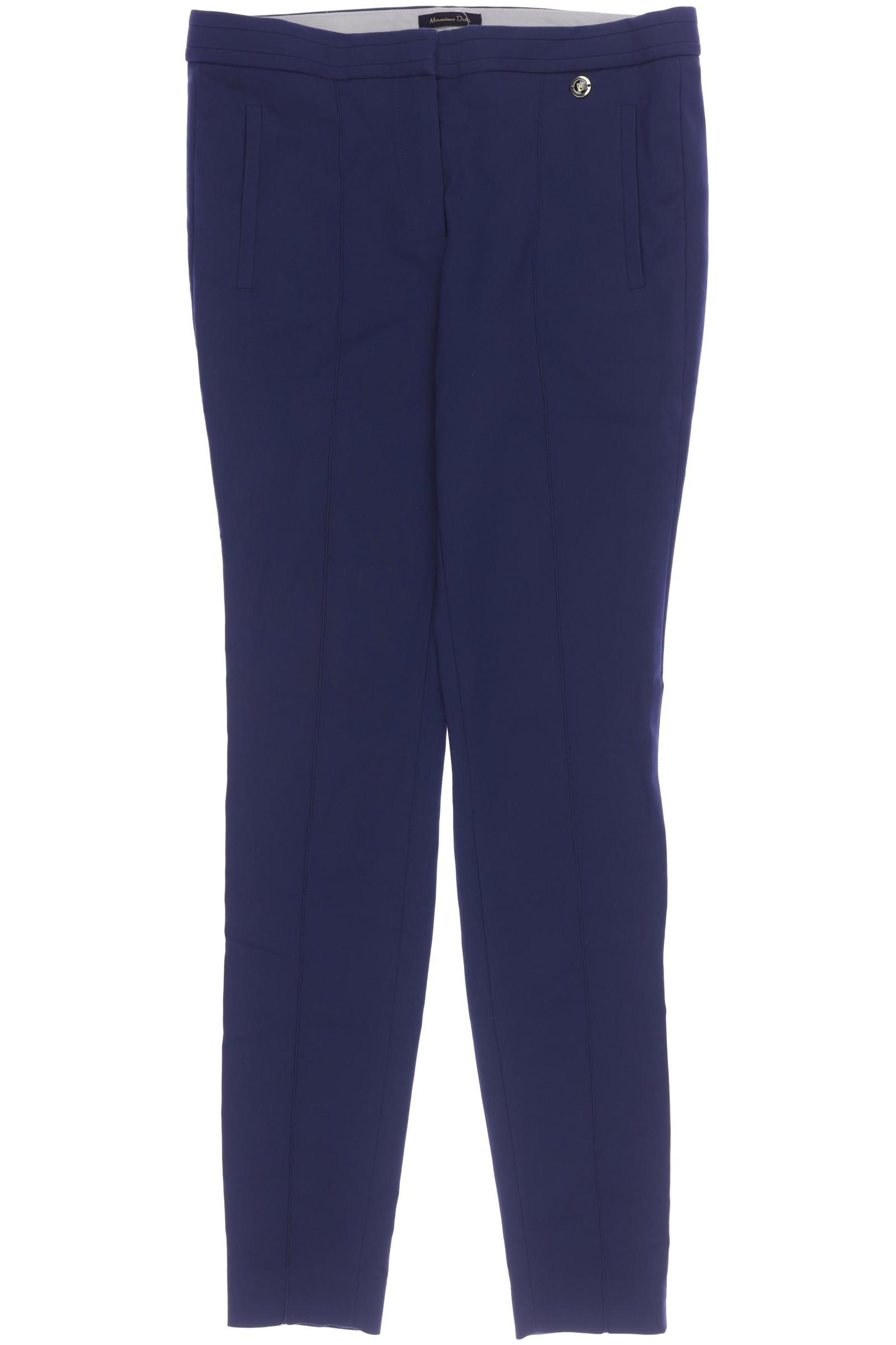 

Massimo Dutti Damen Stoffhose, blau, Gr. 38