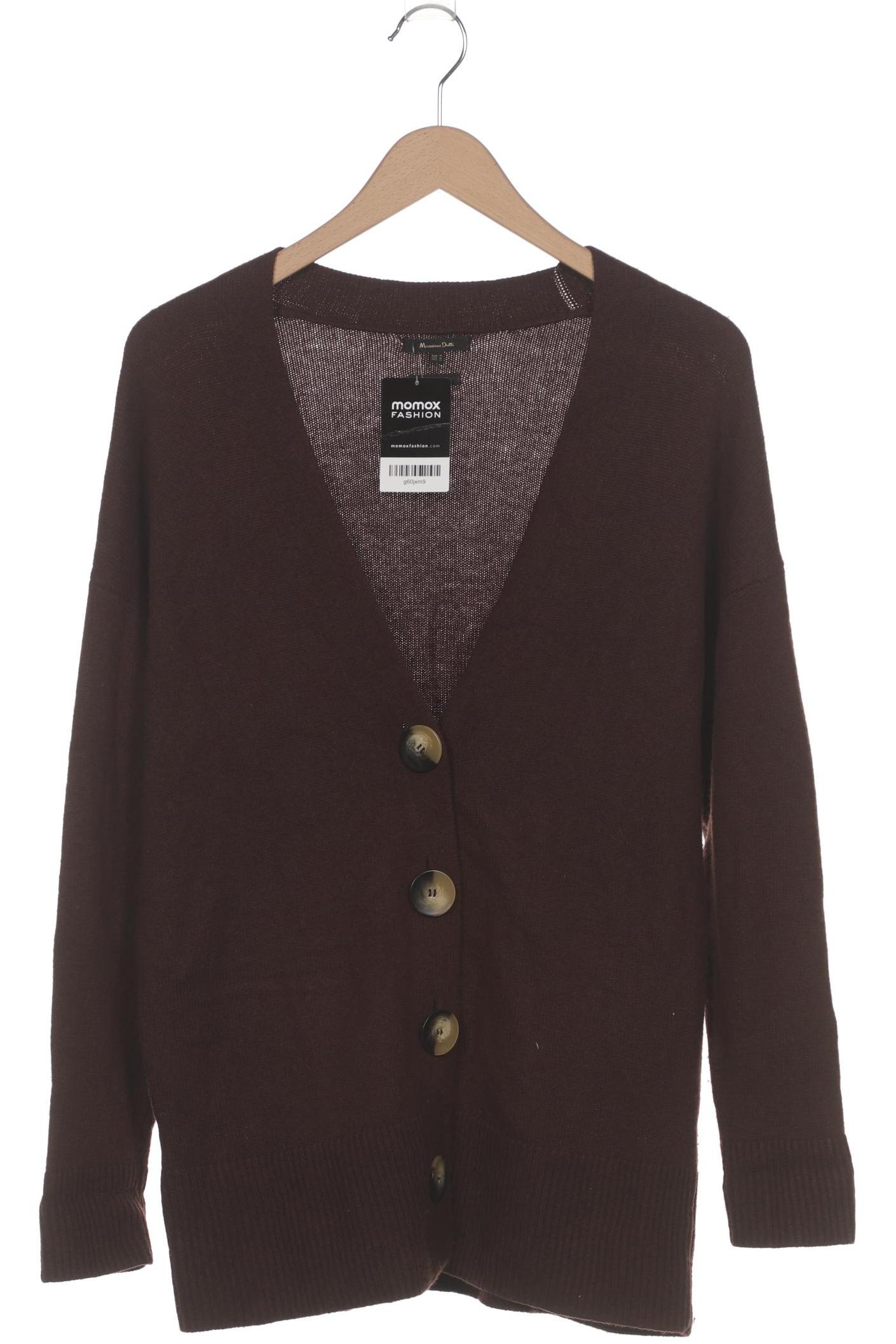 

Massimo Dutti Damen Strickjacke, bordeaux, Gr. 38