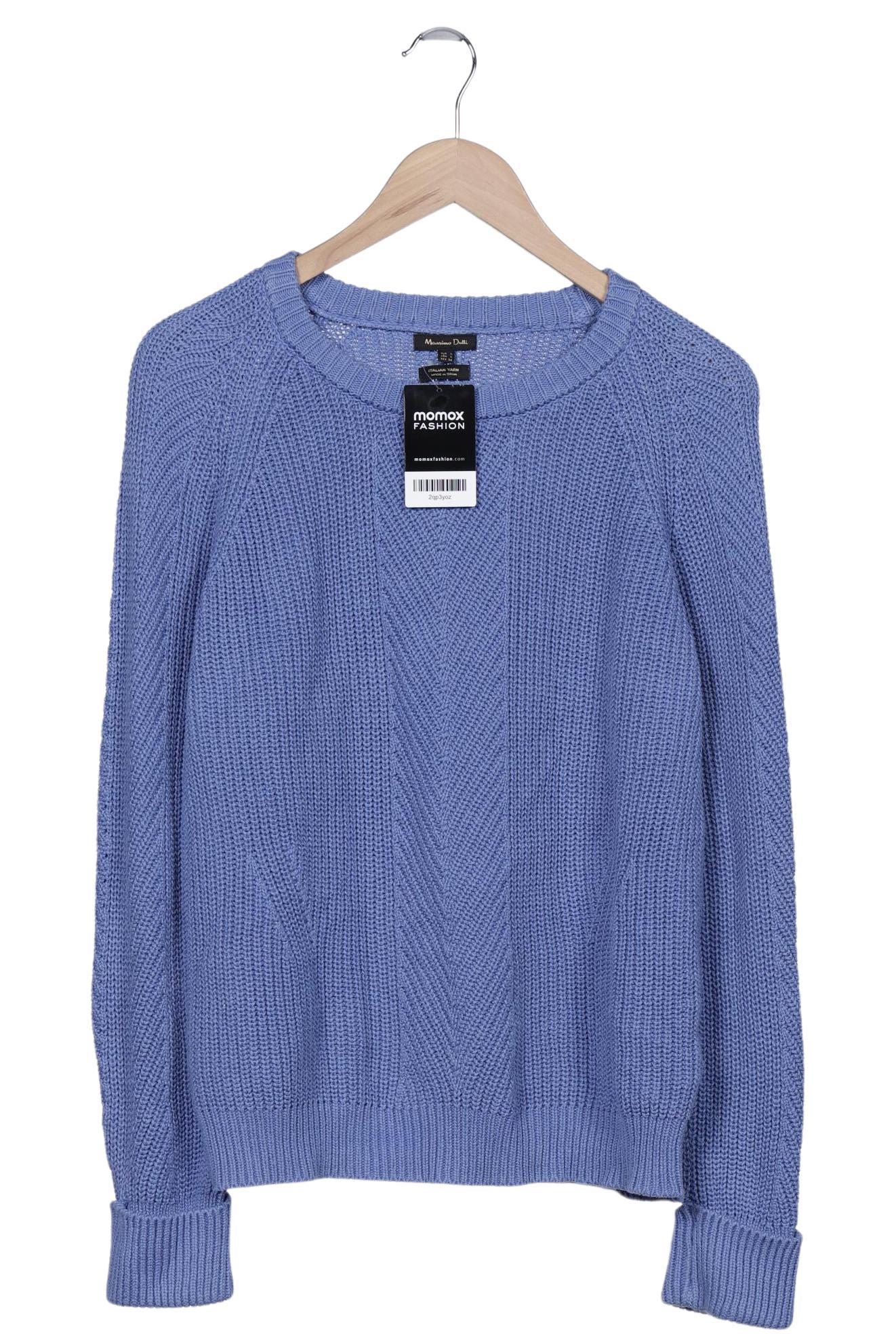 

Massimo Dutti Damen Pullover, blau, Gr. 42