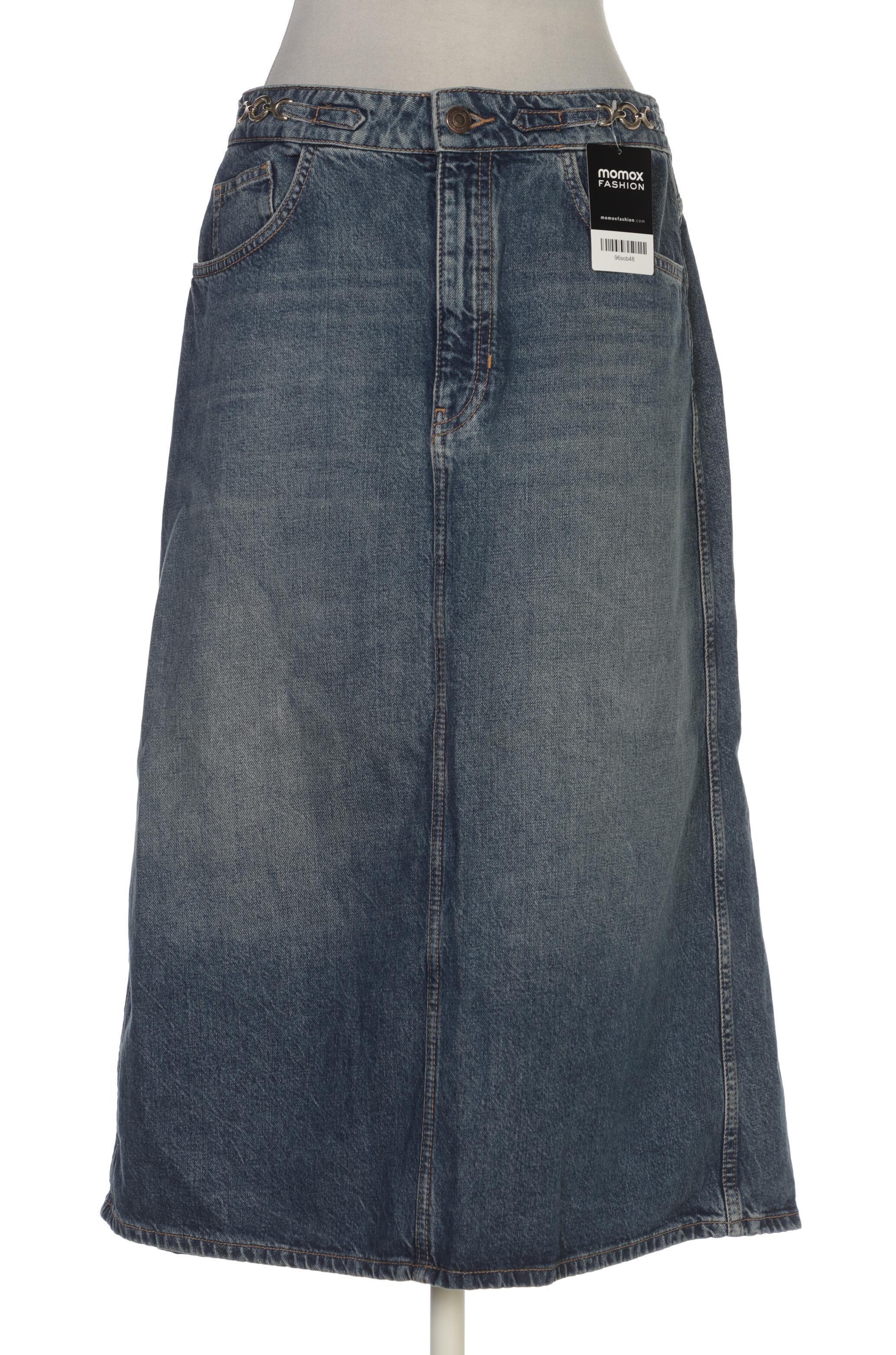 

Massimo Dutti Damen Rock, blau, Gr. 40