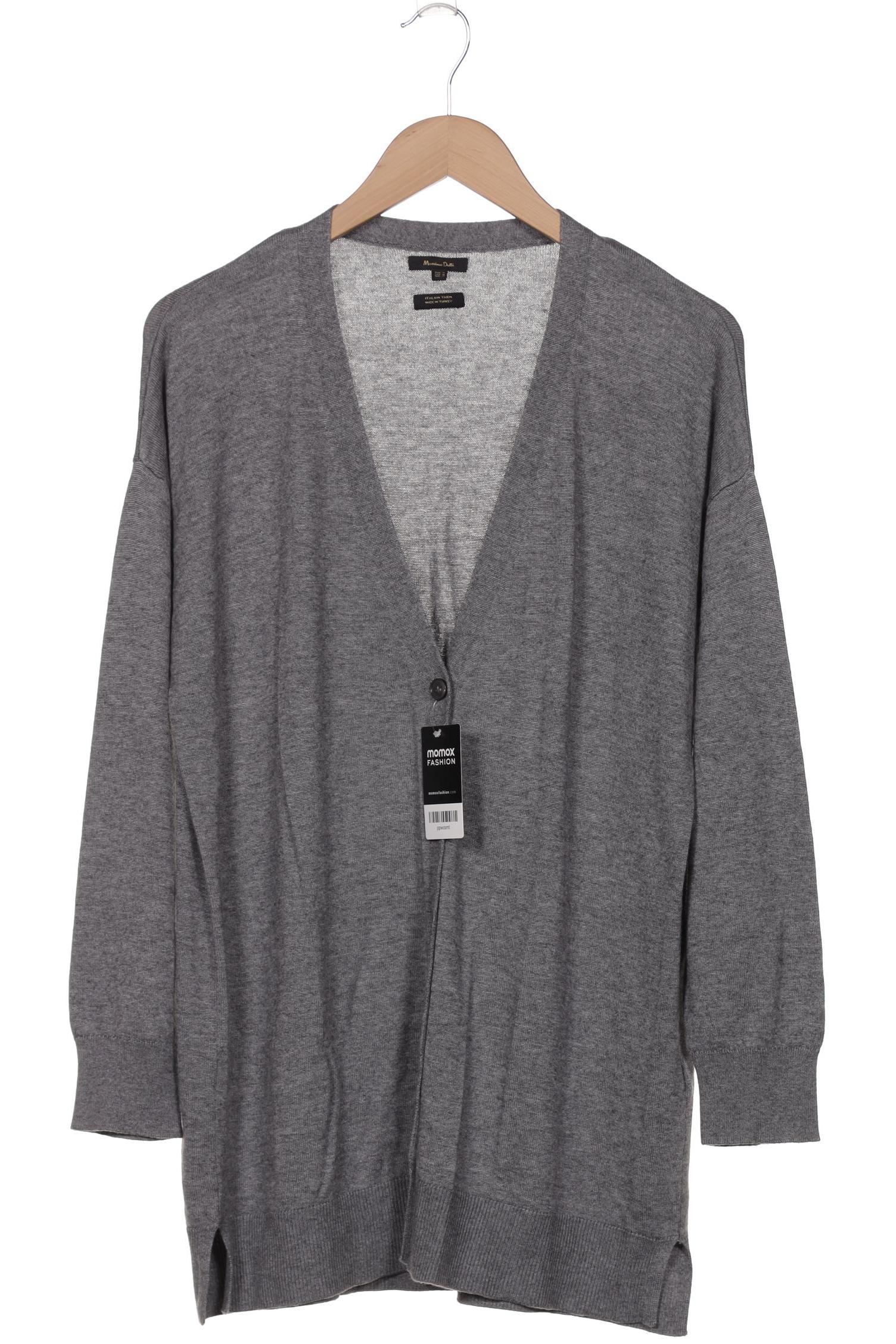 

Massimo Dutti Damen Strickjacke, grau, Gr. 38
