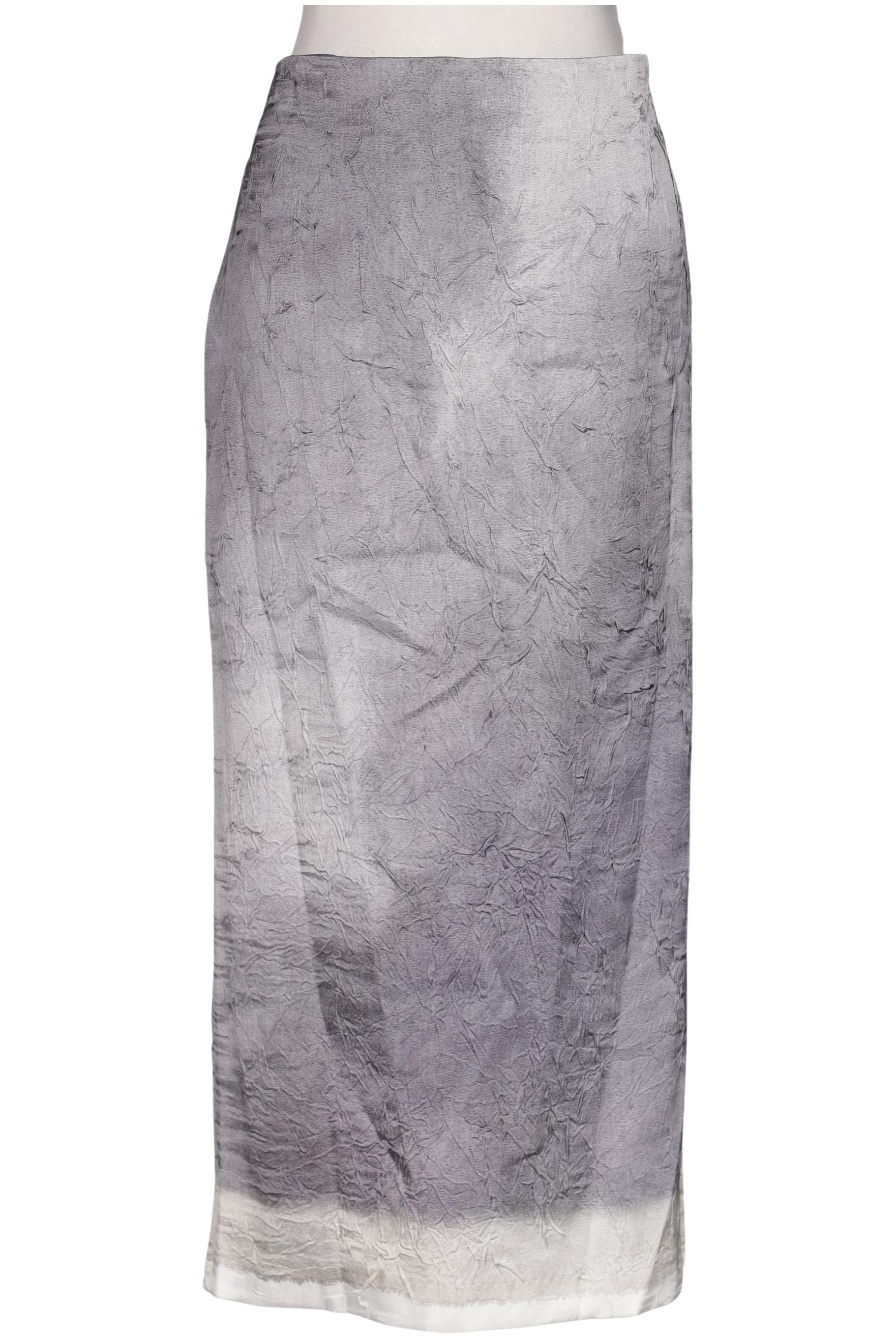 

Massimo Dutti Damen Rock, grau, Gr. 40