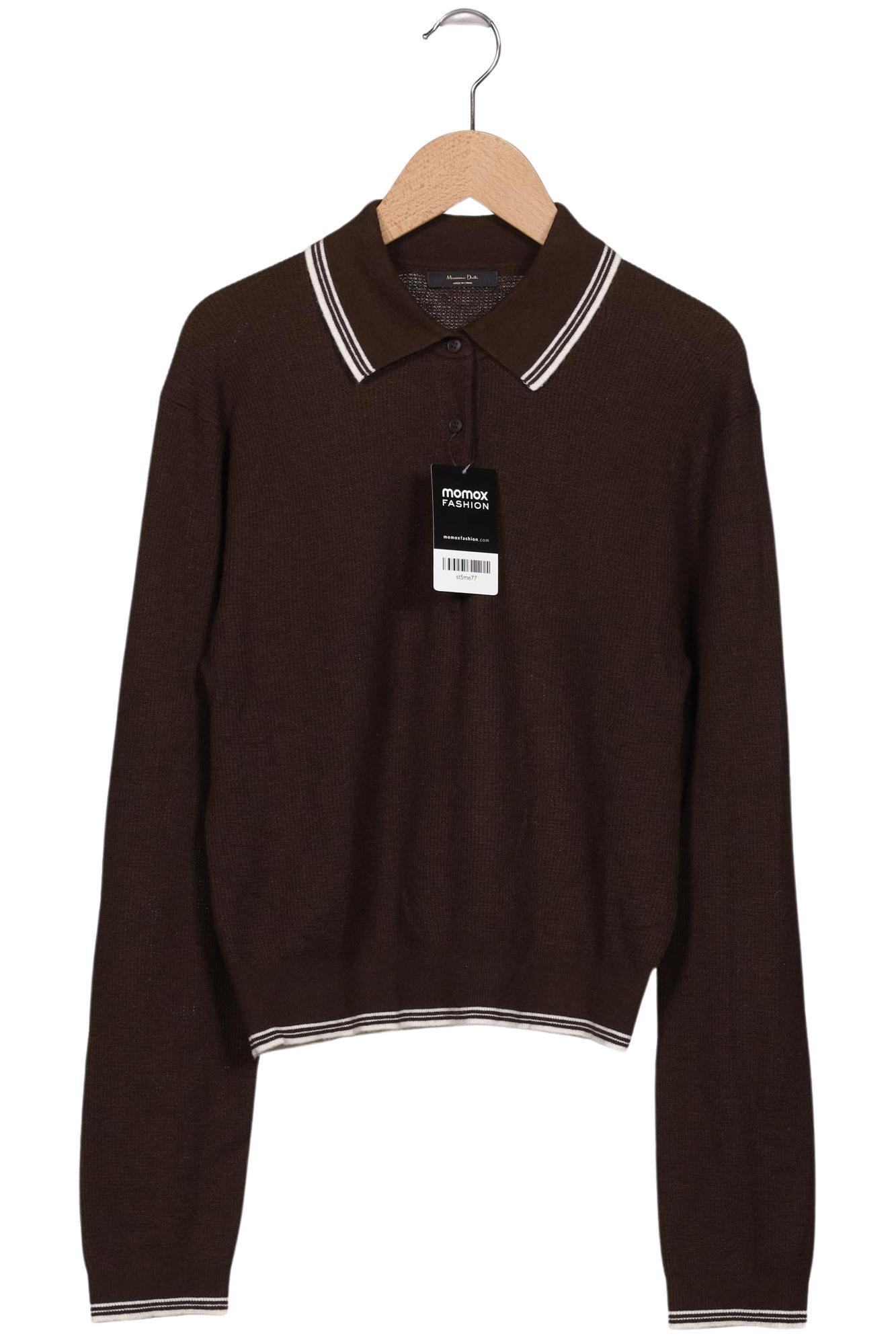 

Massimo Dutti Damen Pullover, braun, Gr. 38