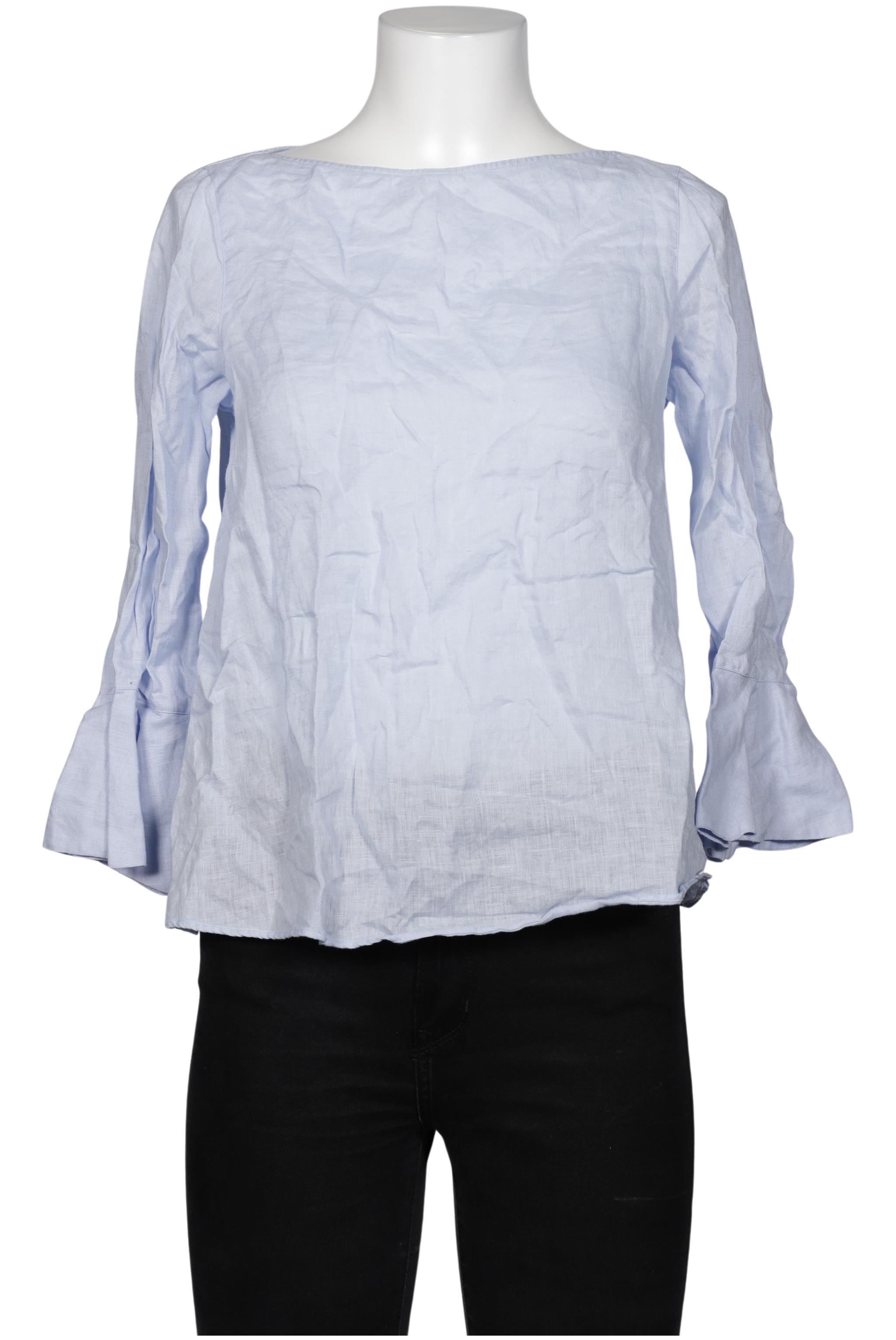 

Massimo Dutti Damen Bluse, hellblau, Gr. 40