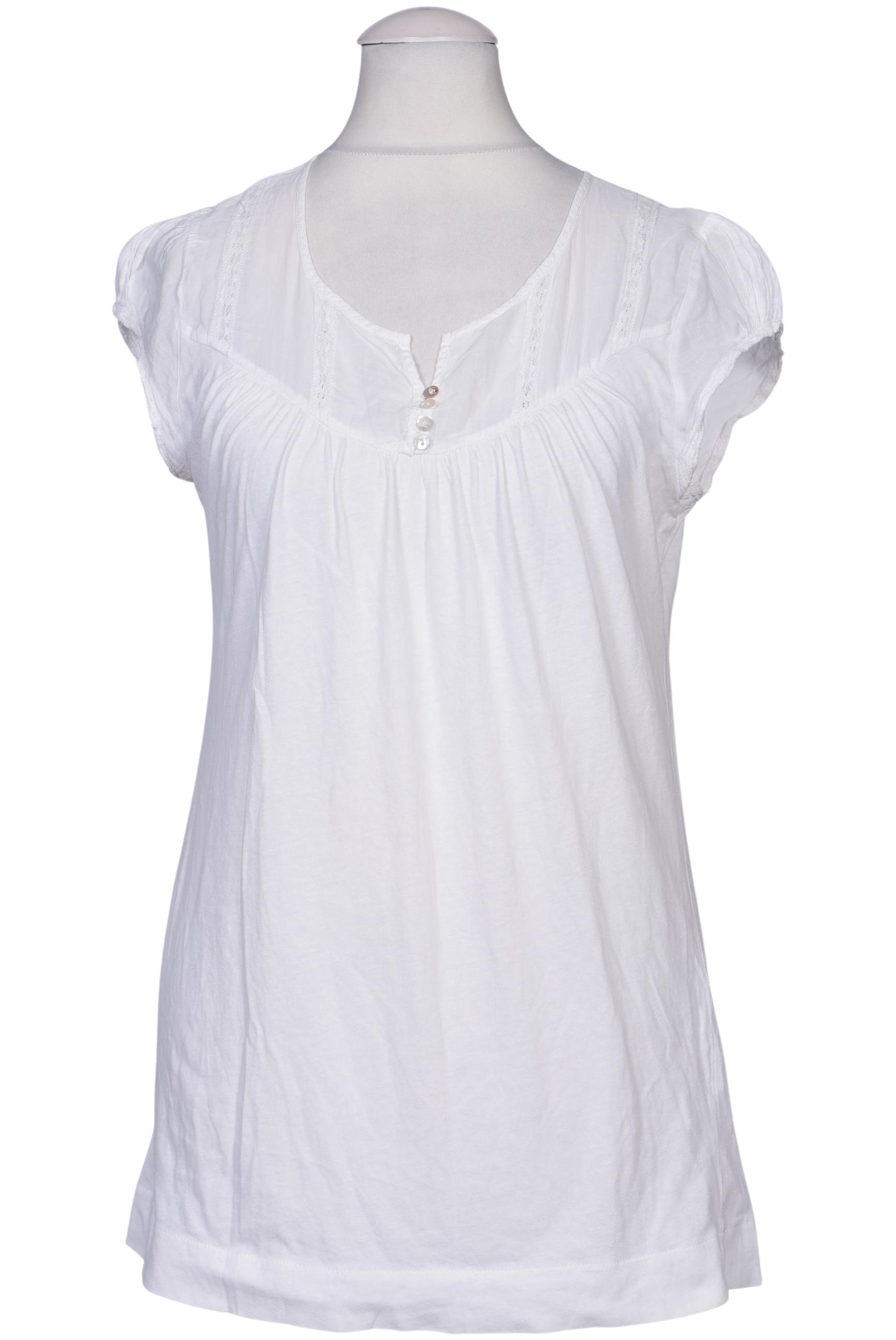 

Massimo Dutti Damen Bluse, weiß, Gr. 36