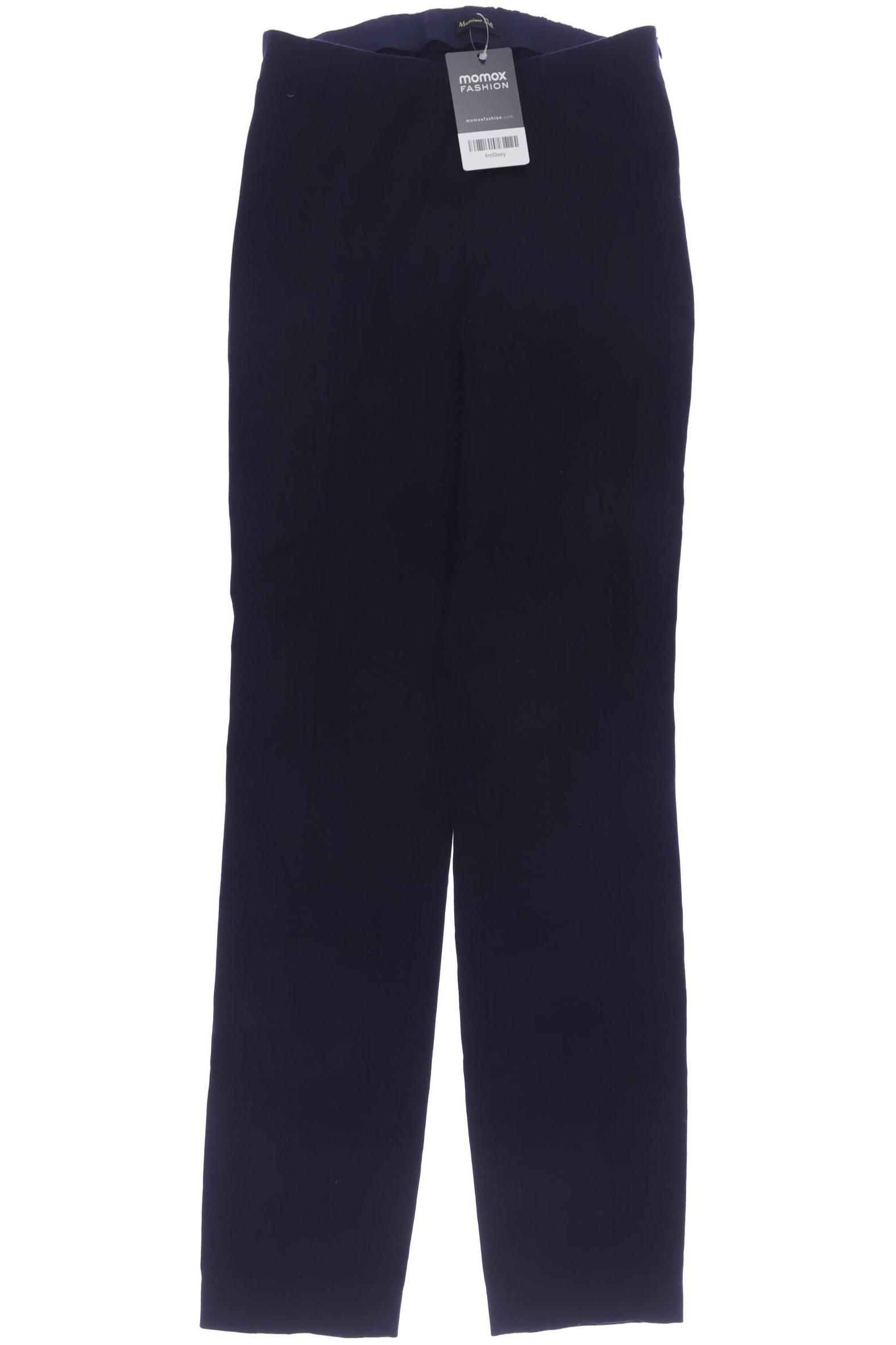 

Massimo Dutti Damen Stoffhose, marineblau, Gr. 34