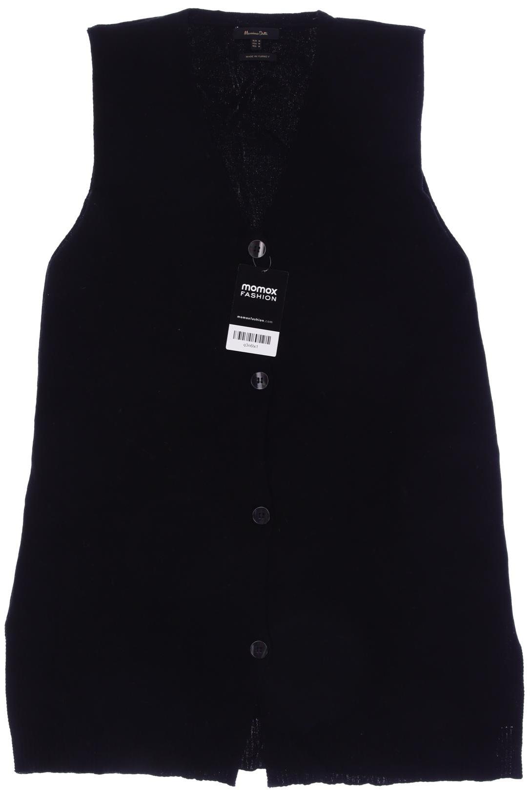 

Massimo Dutti Damen Weste, schwarz, Gr. 38