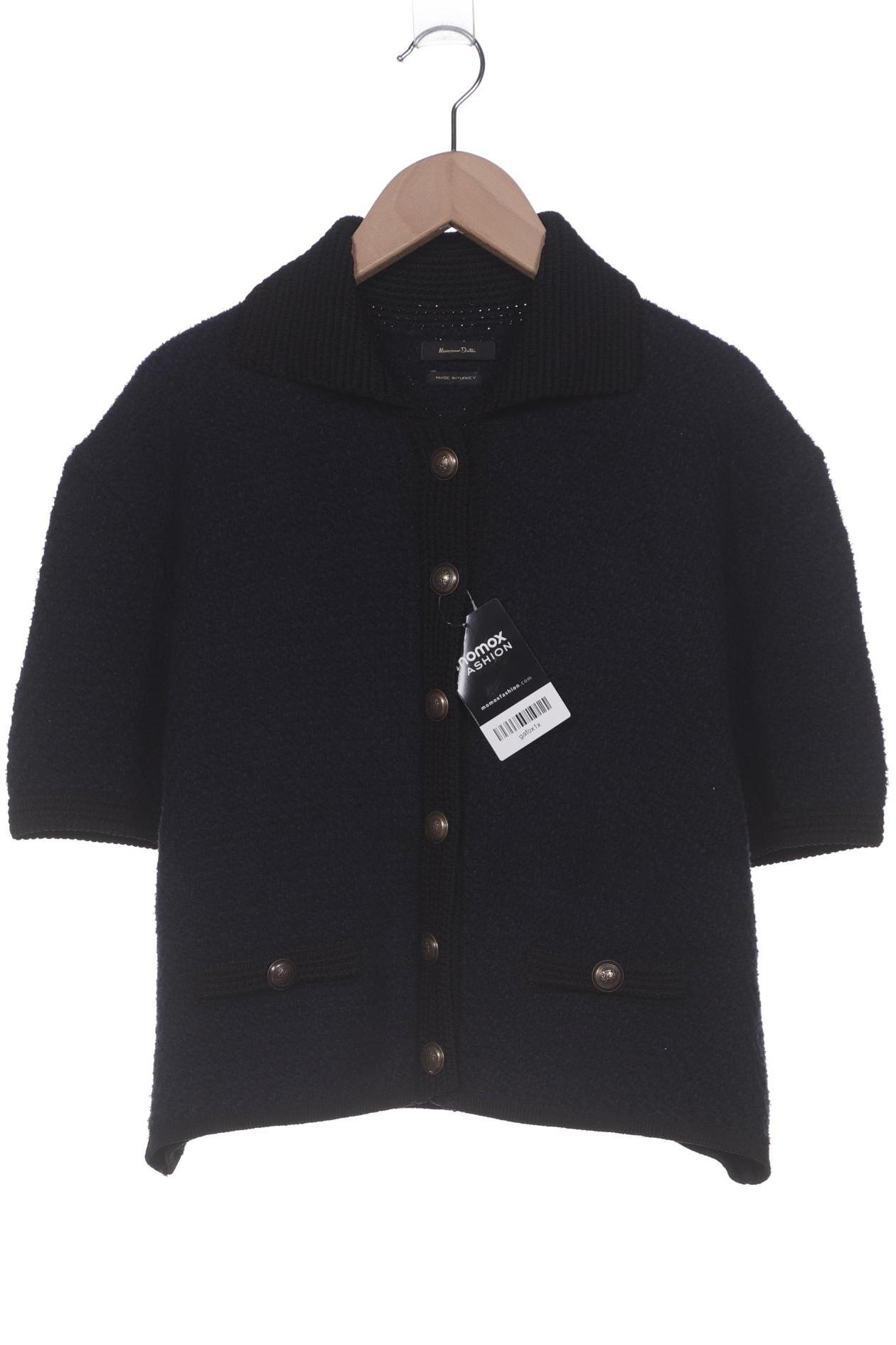 

Massimo Dutti Damen Strickjacke, marineblau, Gr. 38