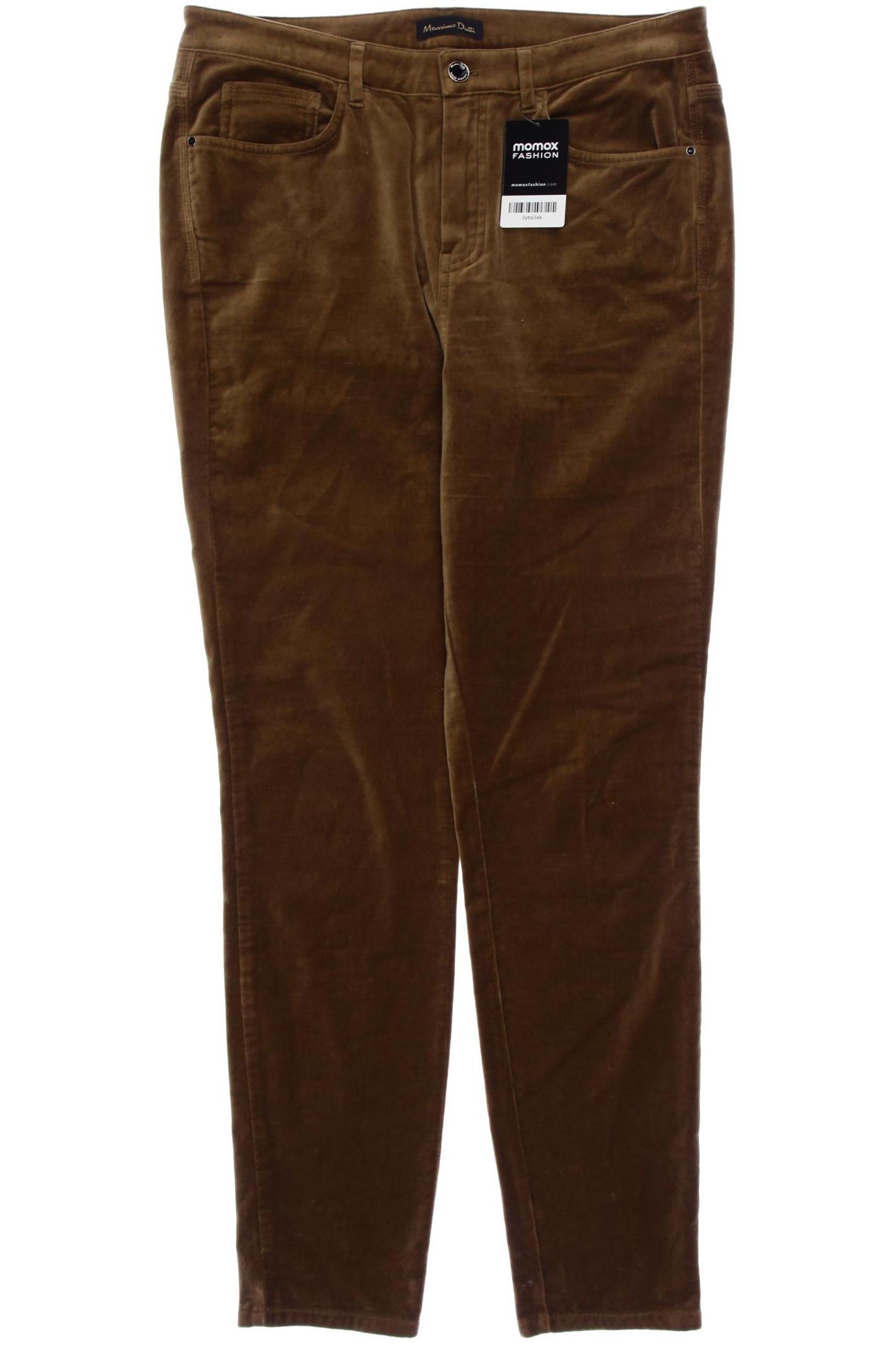 

Massimo Dutti Damen Stoffhose, braun, Gr. 42