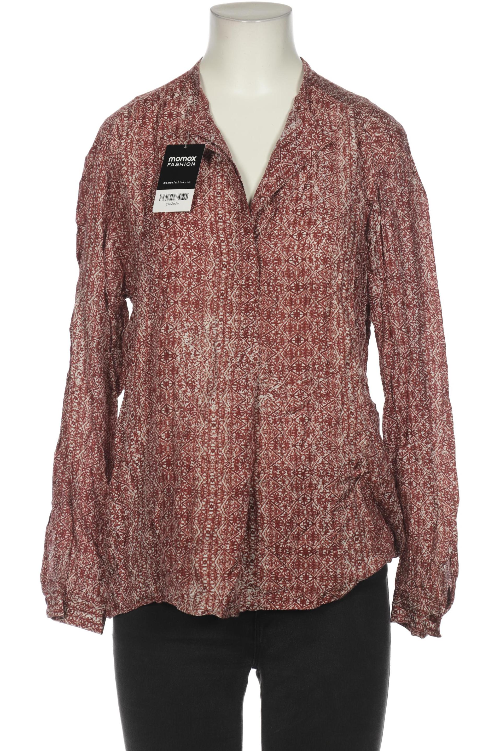 

Massimo Dutti Damen Bluse, bordeaux, Gr. 36