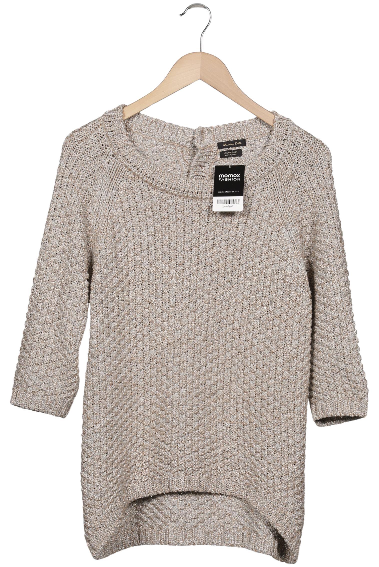 

Massimo Dutti Damen Pullover, beige, Gr. 42
