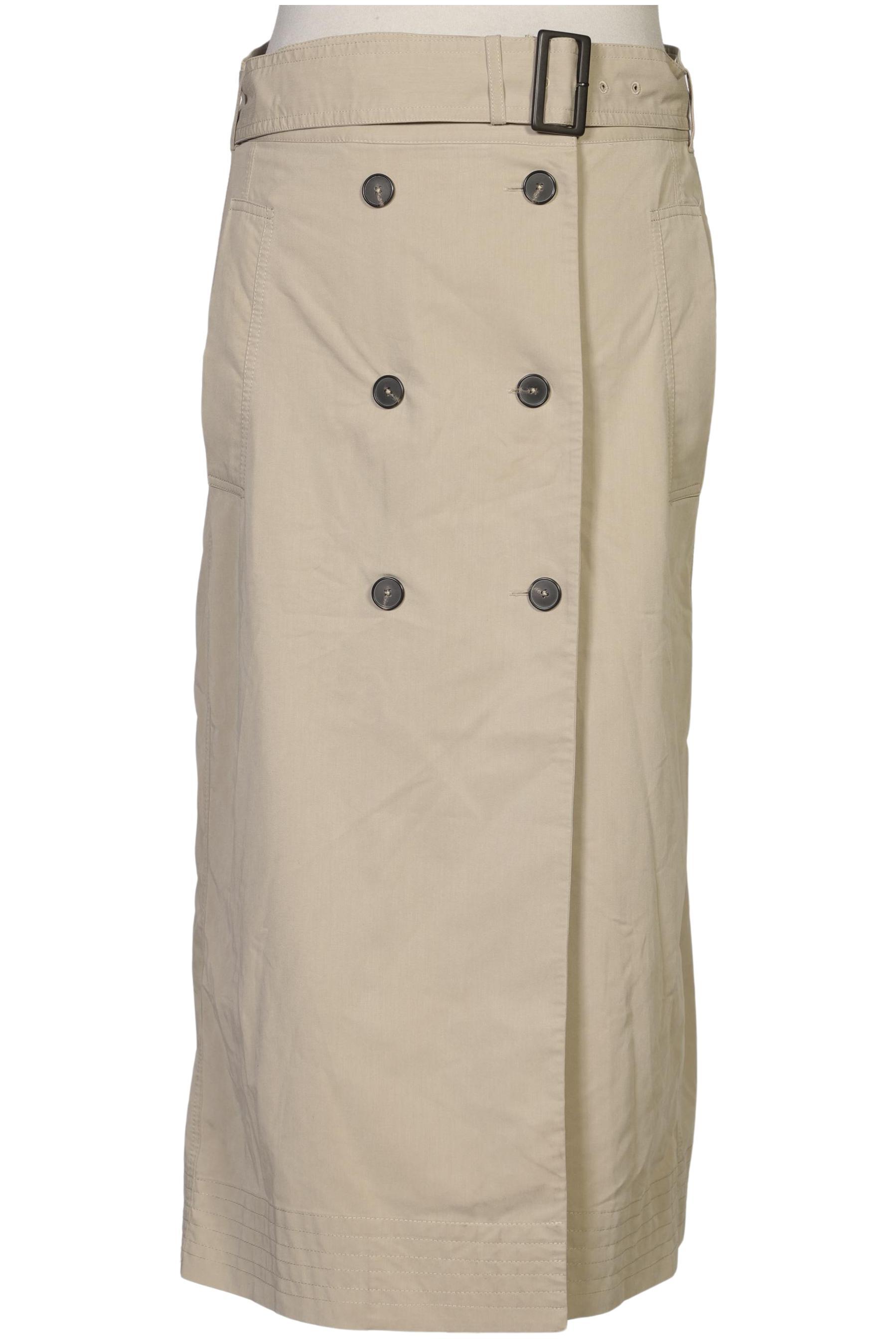 

Massimo Dutti Damen Rock, beige, Gr. 44