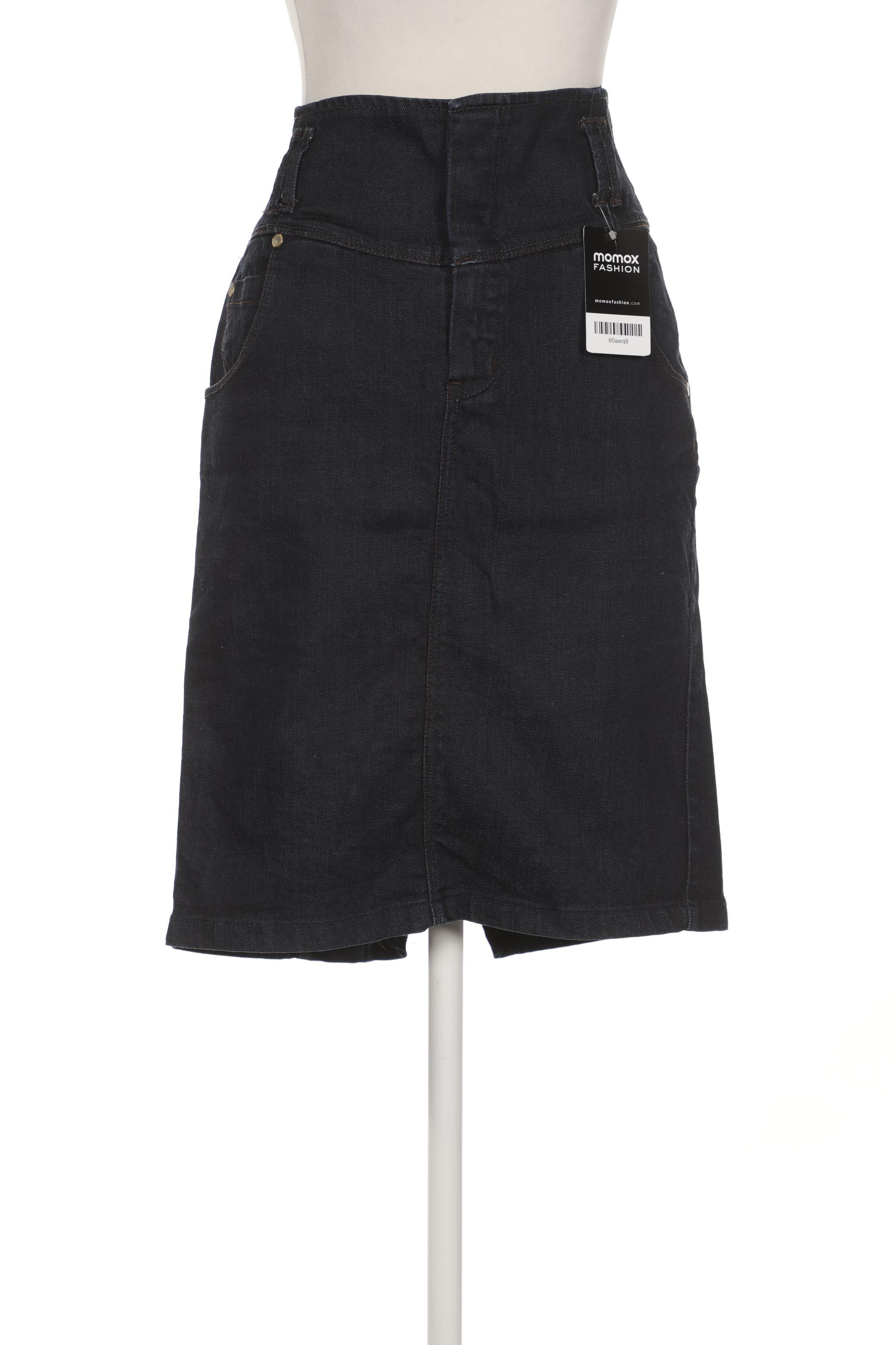 

Massimo Dutti Damen Rock, marineblau, Gr. 40