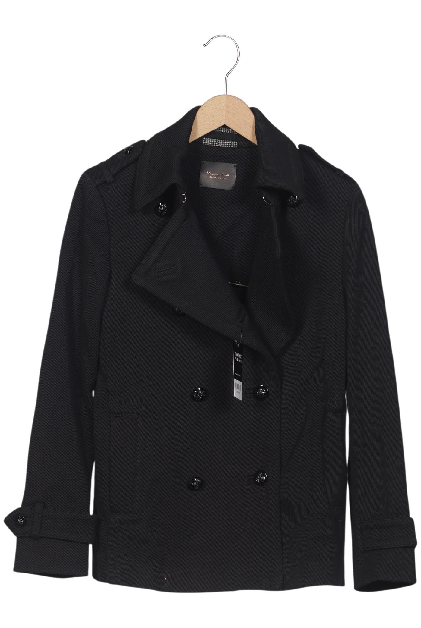 

Massimo Dutti Damen Jacke, schwarz, Gr. 38
