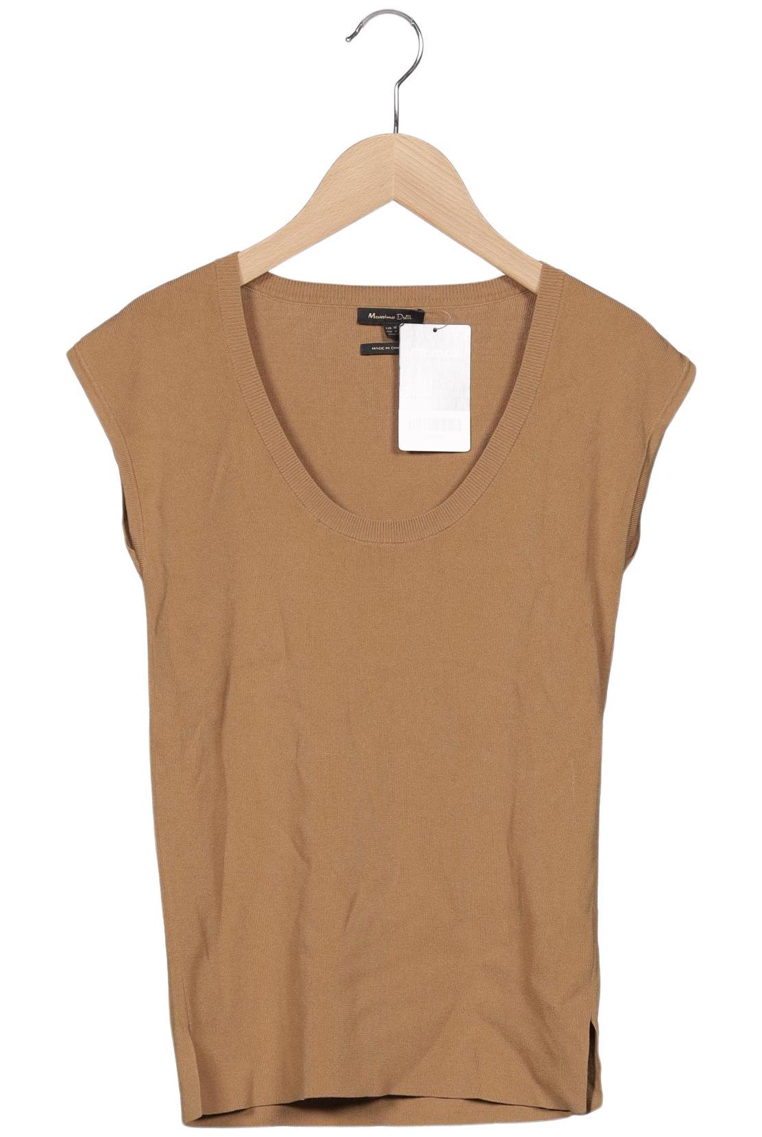 

Massimo Dutti Damen Pullover, braun, Gr. 34