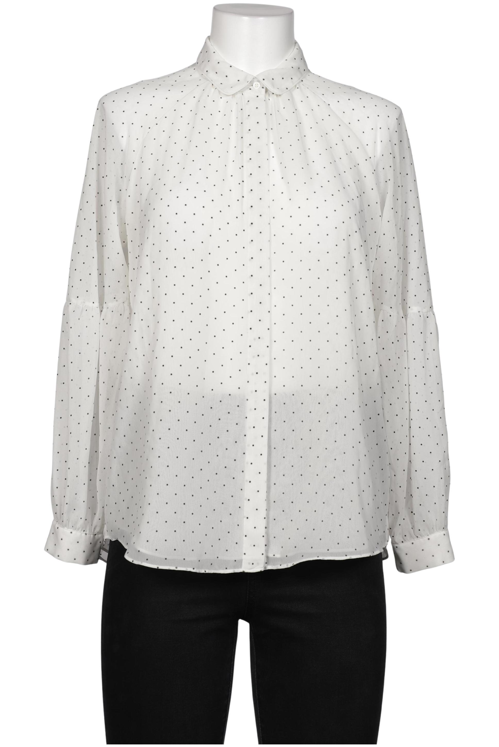 

Massimo Dutti Damen Bluse, weiß, Gr. 40