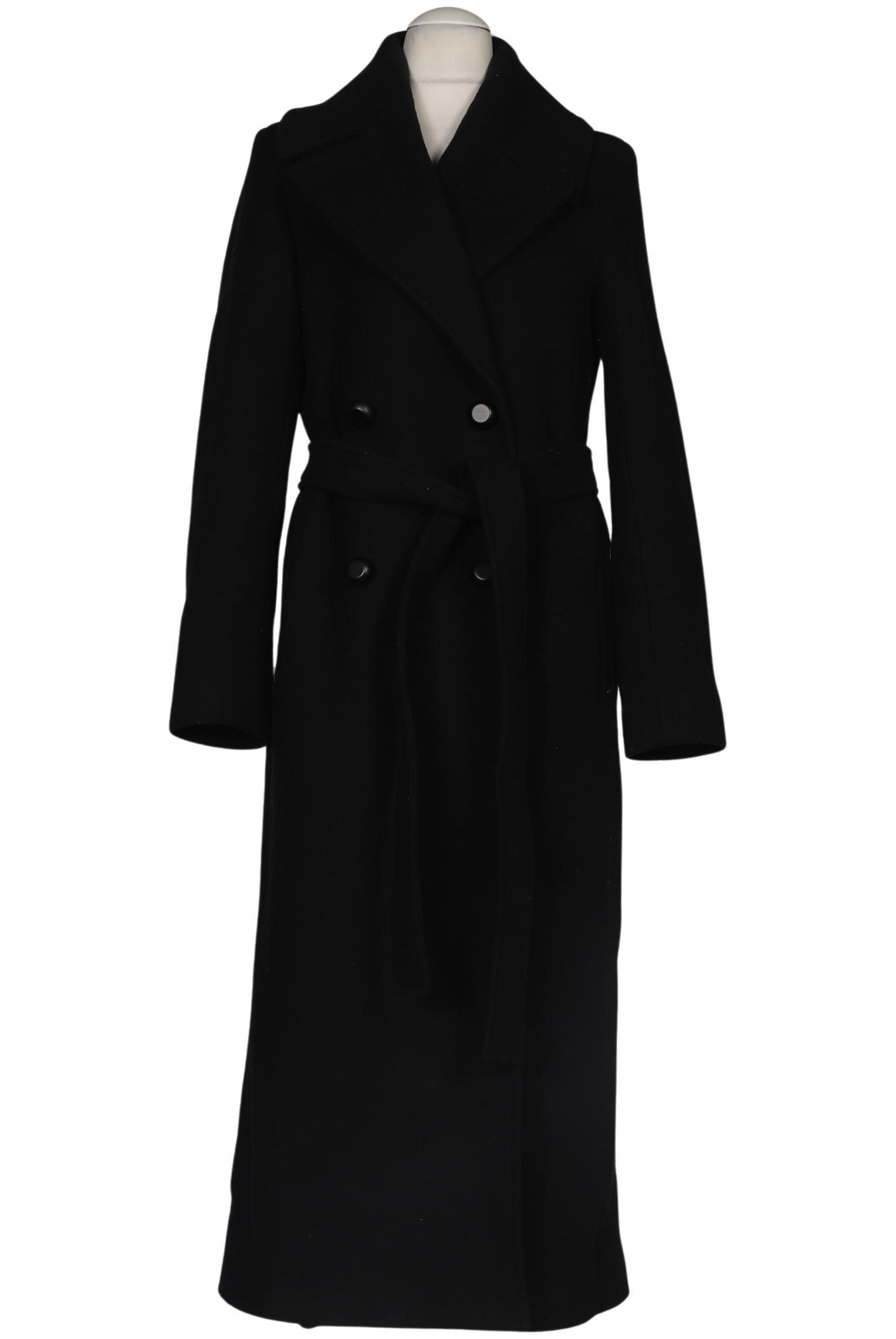 

Massimo Dutti Damen Mantel, schwarz, Gr. 34