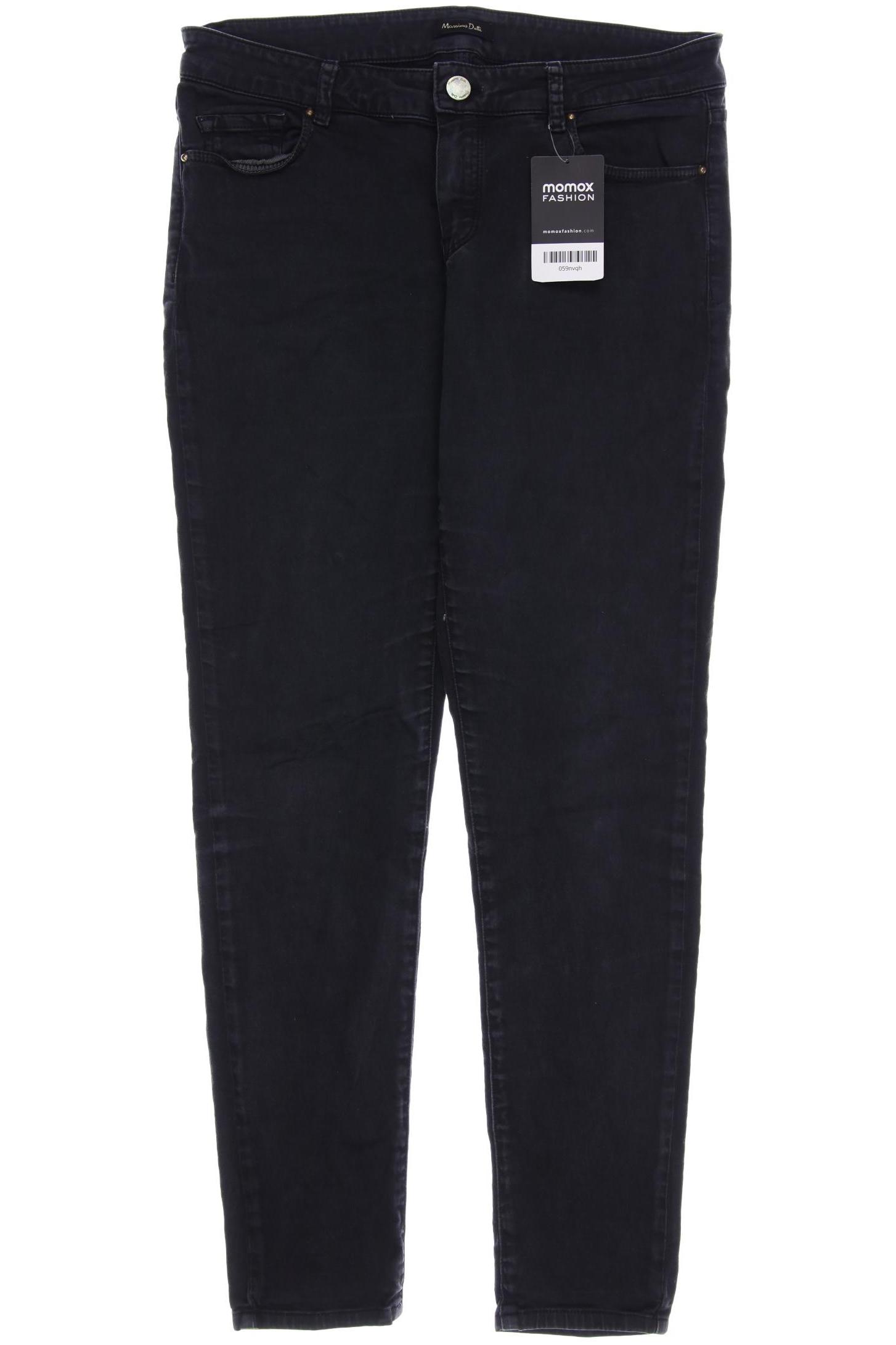 

Massimo Dutti Damen Jeans, schwarz, Gr. 40
