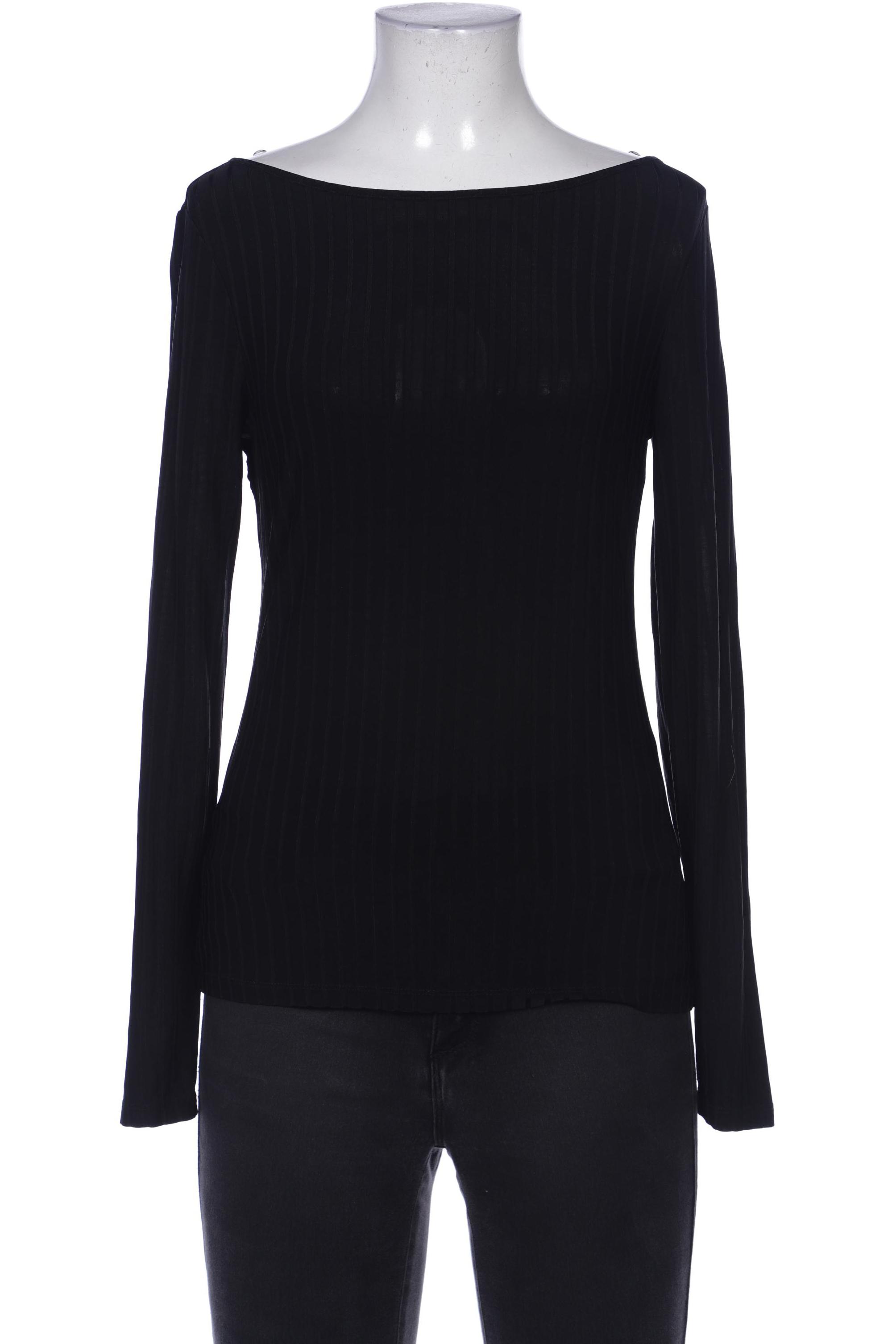 

Massimo Dutti Damen Langarmshirt, schwarz, Gr. 36