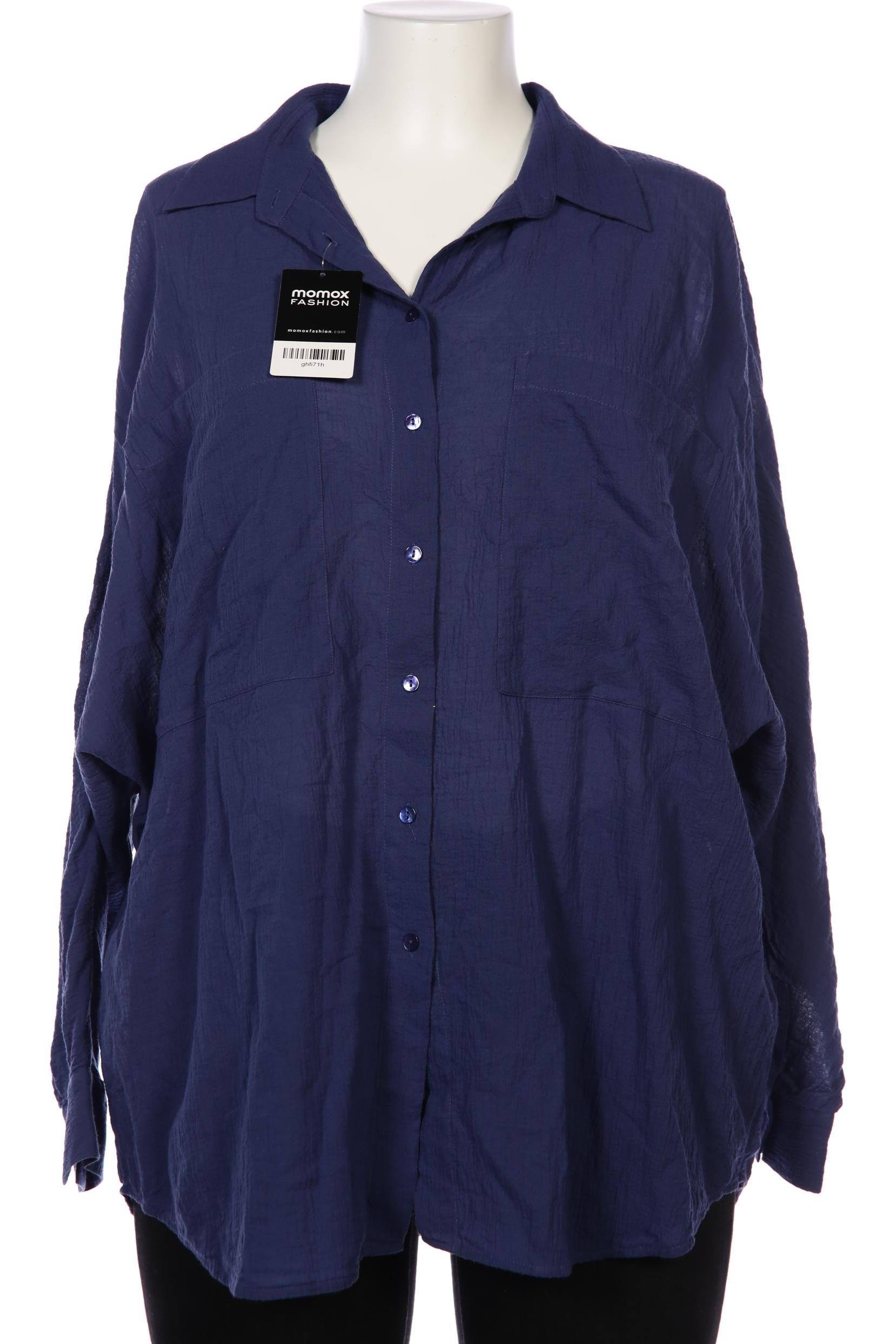 

Massimo Dutti Damen Bluse, marineblau, Gr. 42
