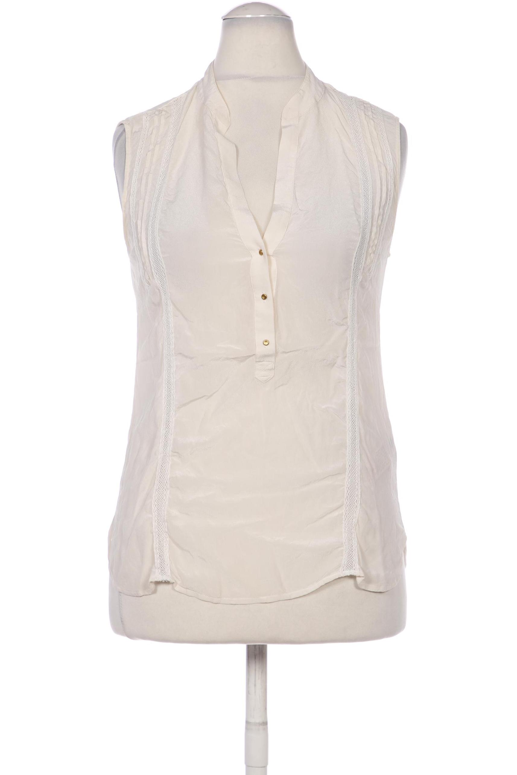 

Massimo Dutti Damen Bluse, cremeweiß, Gr. 38