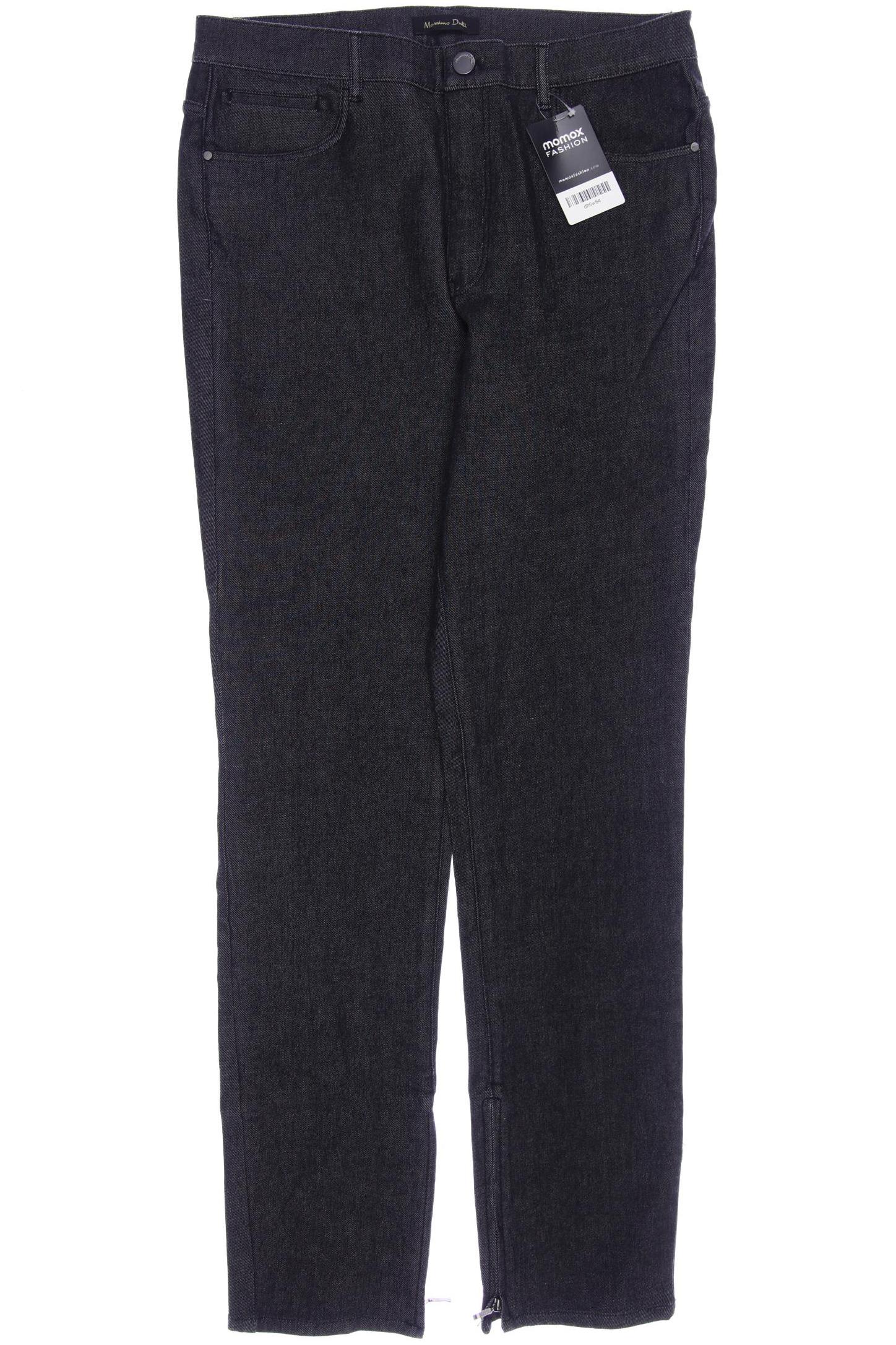 

Massimo Dutti Damen Jeans, grau, Gr. 42