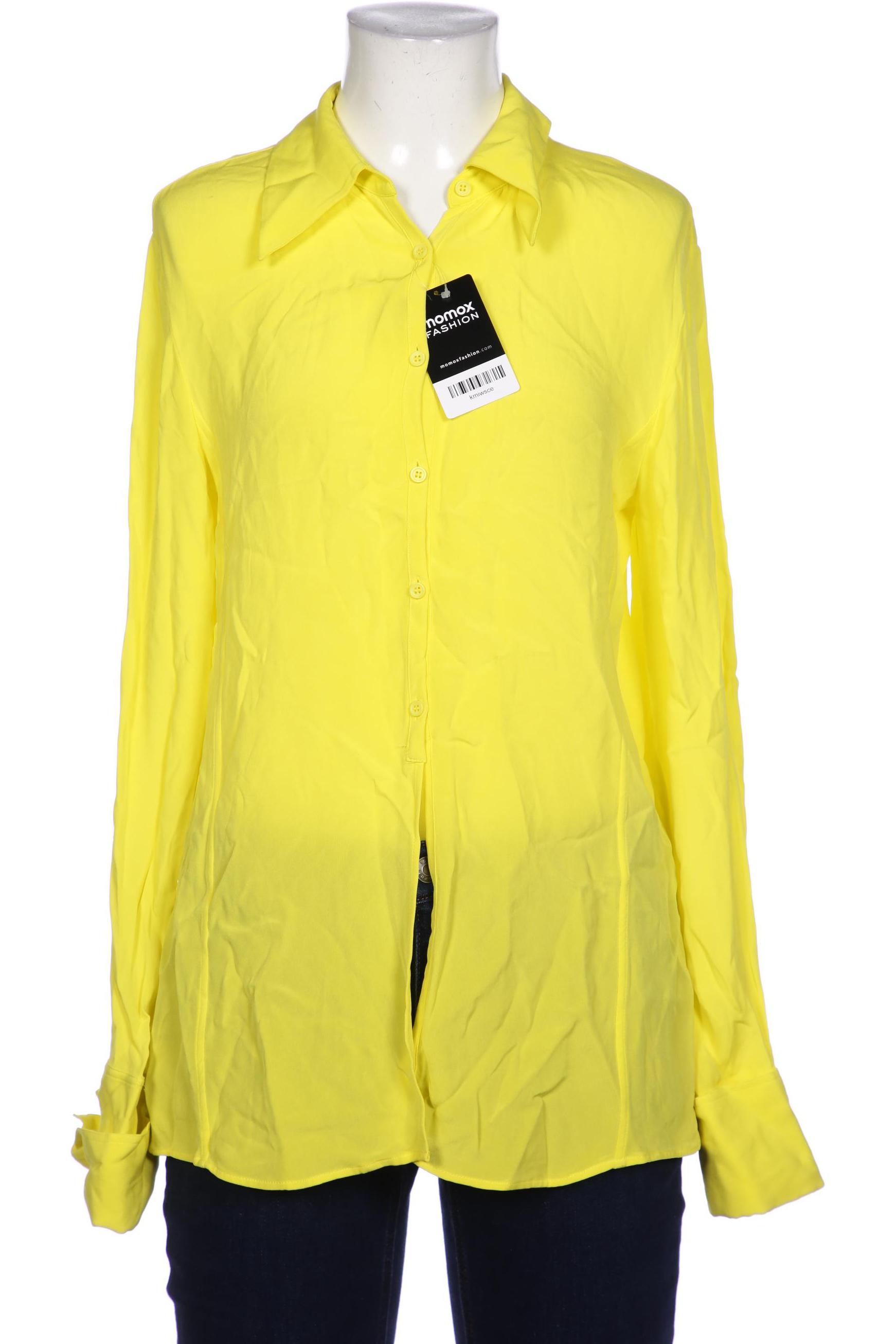 

Massimo Dutti Damen Bluse, gelb, Gr. 34