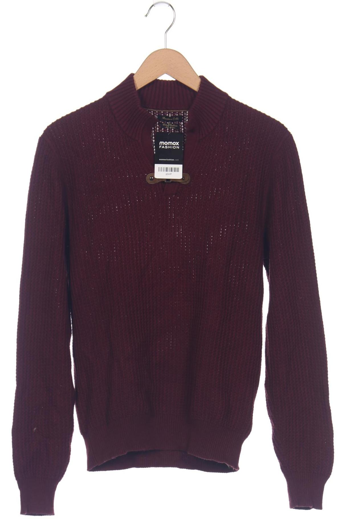 

Massimo Dutti Damen Pullover, bordeaux, Gr. 42