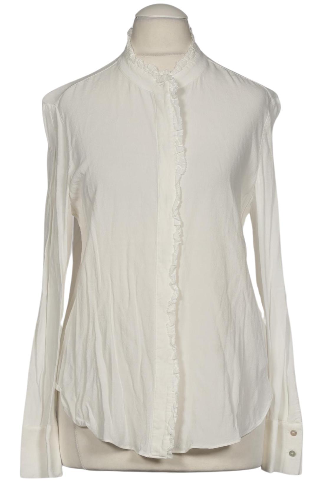 

Massimo Dutti Damen Bluse, weiß, Gr. 36