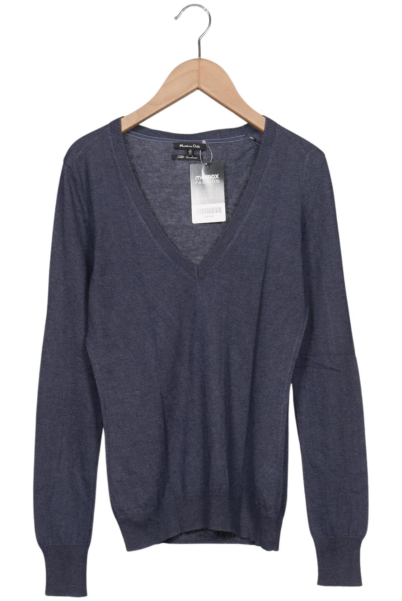 

Massimo Dutti Damen Pullover, marineblau, Gr. 38