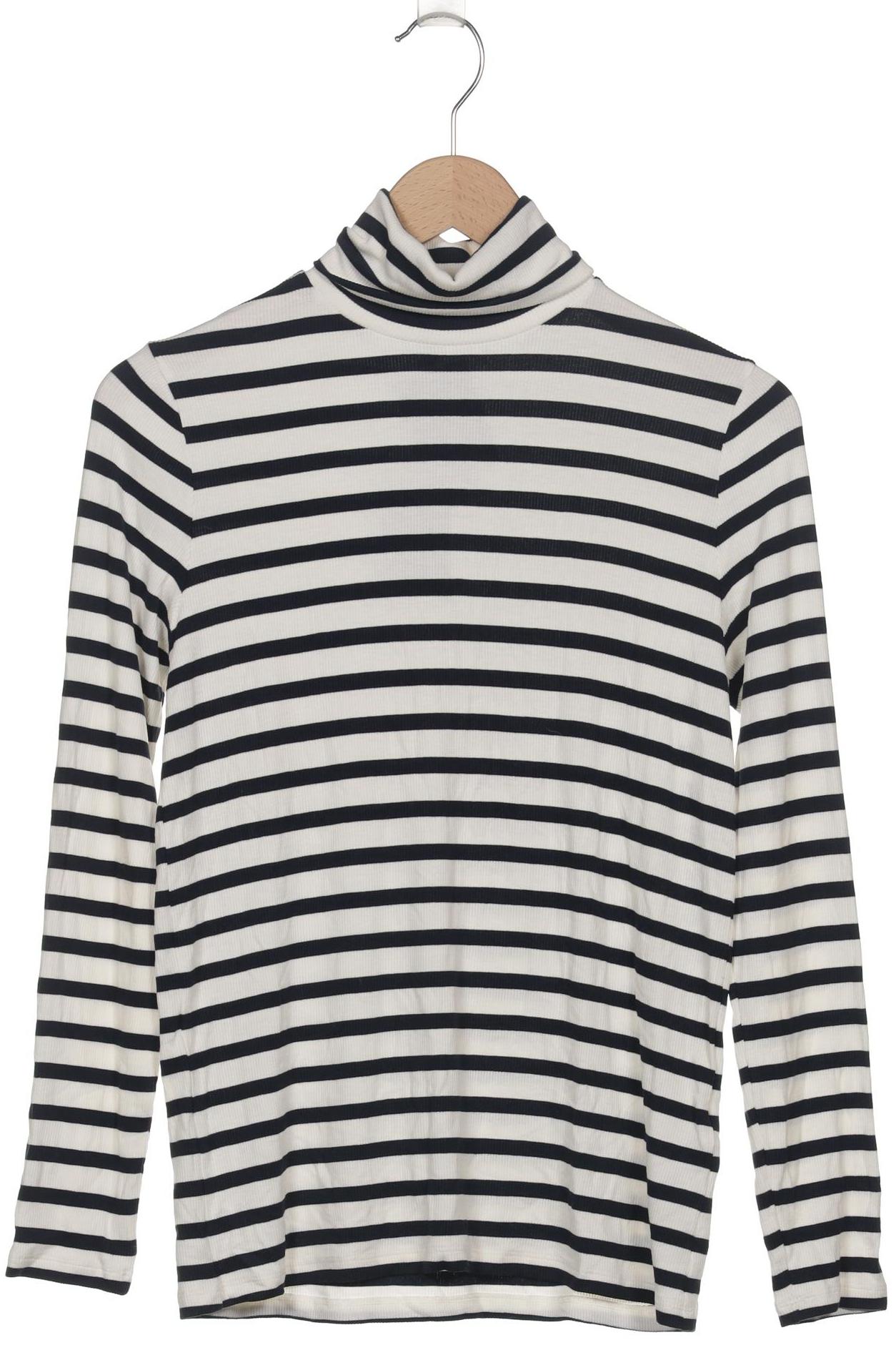 

Massimo Dutti Damen Langarmshirt, weiß, Gr. 38