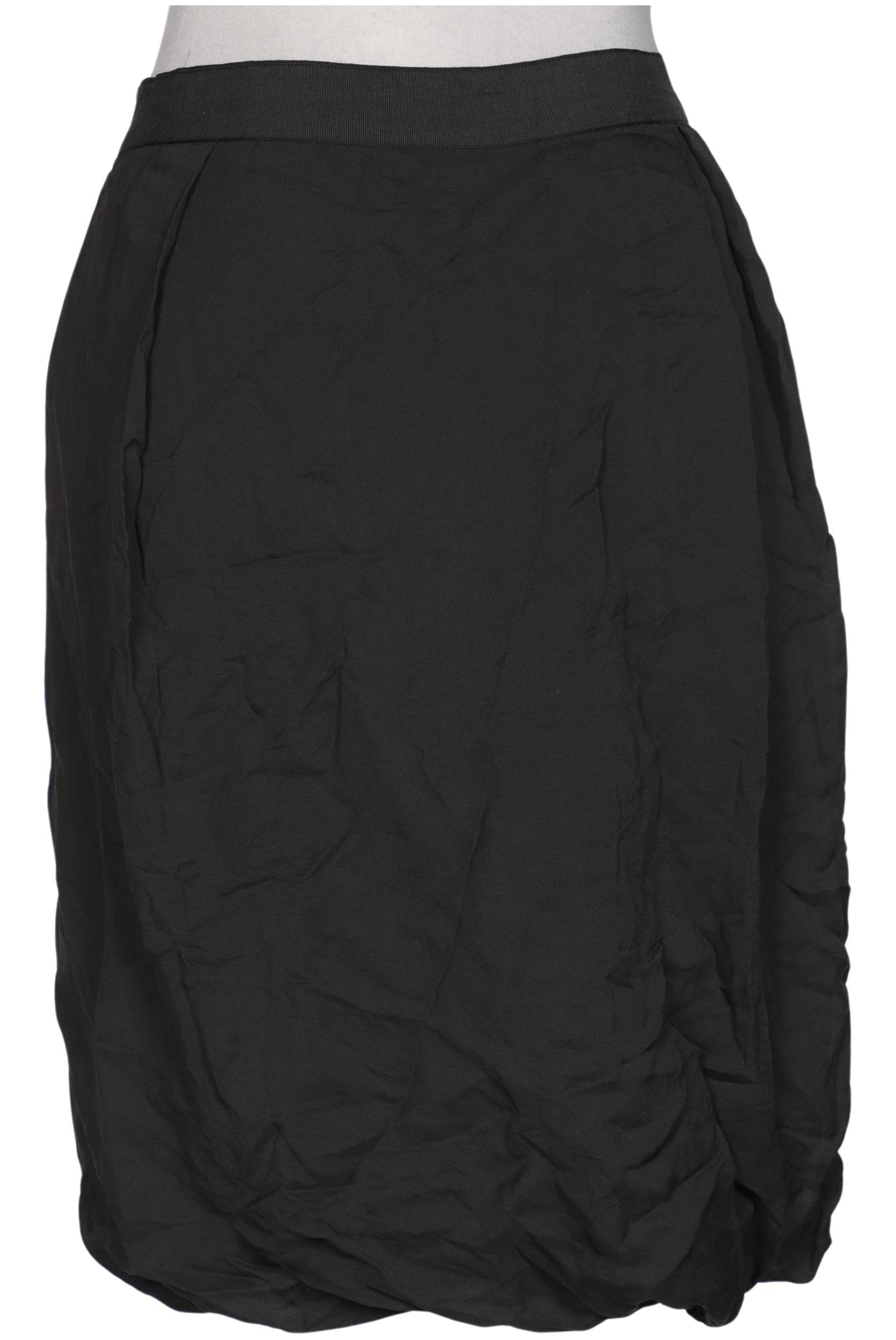 

Massimo Dutti Damen Rock, schwarz, Gr. 38