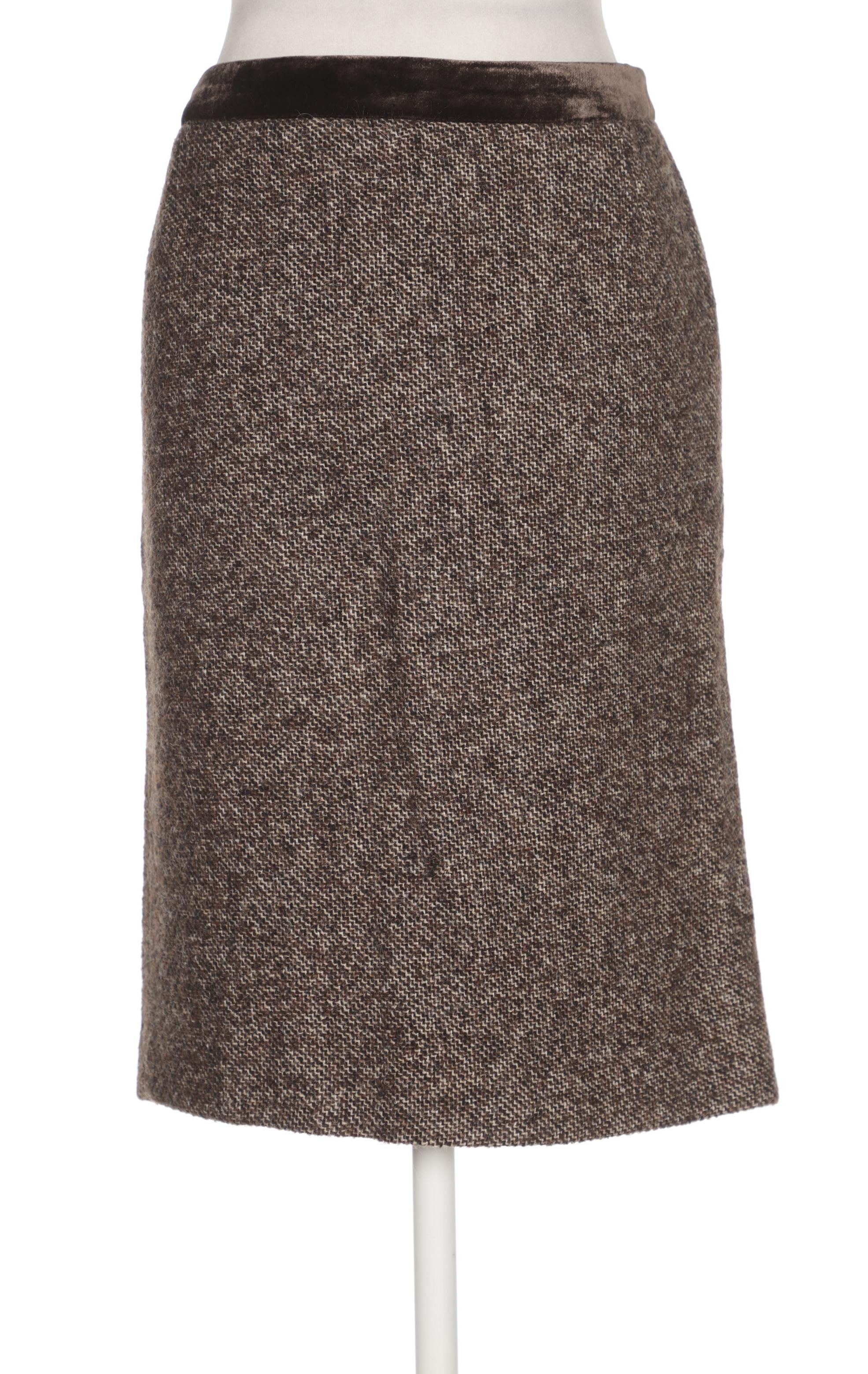 

Massimo Dutti Damen Rock, braun, Gr. 40