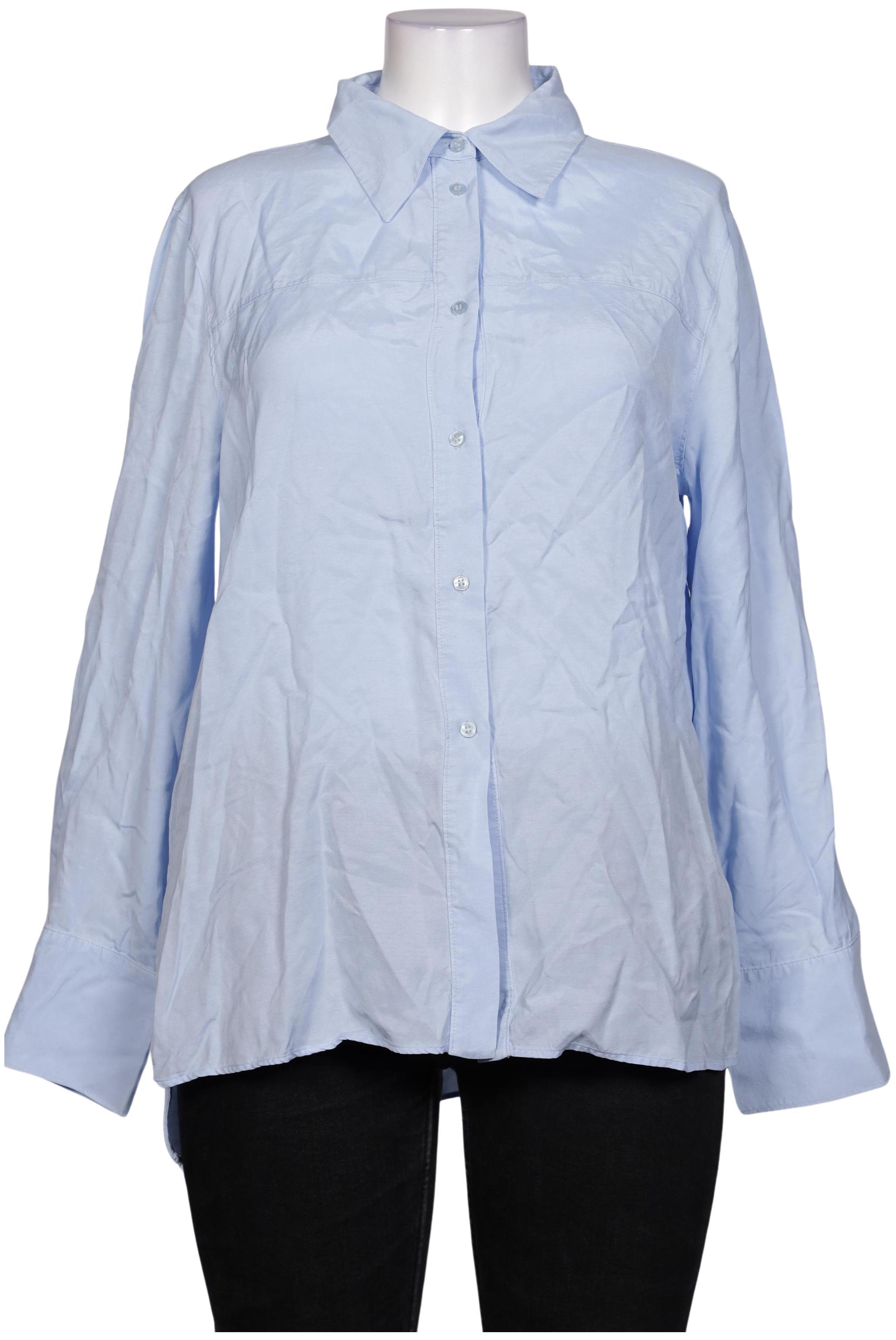 

Massimo Dutti Damen Bluse, hellblau, Gr. 42