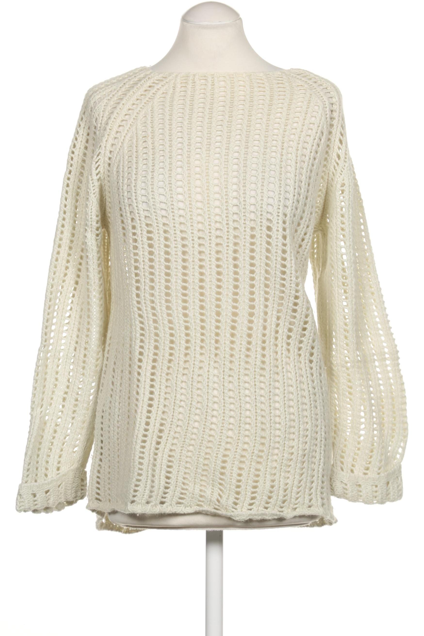 

Massimo Dutti Damen Pullover, cremeweiß, Gr. 38