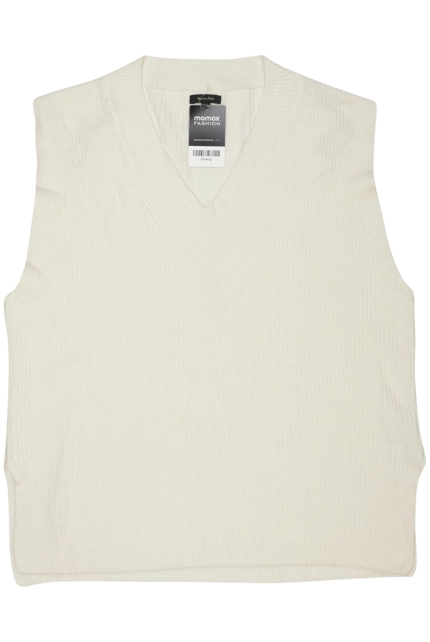 

Massimo Dutti Damen Pullover, cremeweiß, Gr. 34