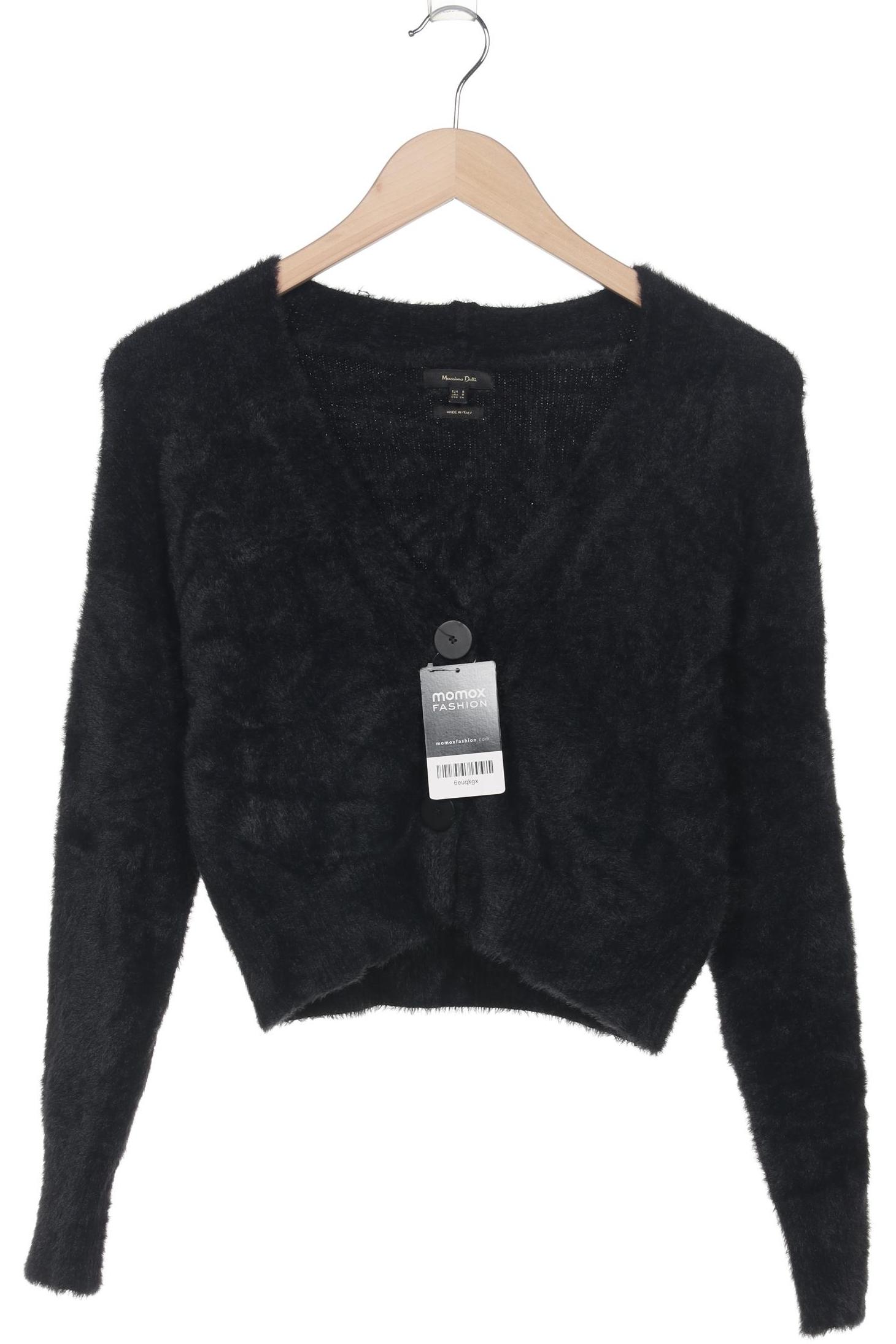 

Massimo Dutti Damen Strickjacke, schwarz, Gr. 36