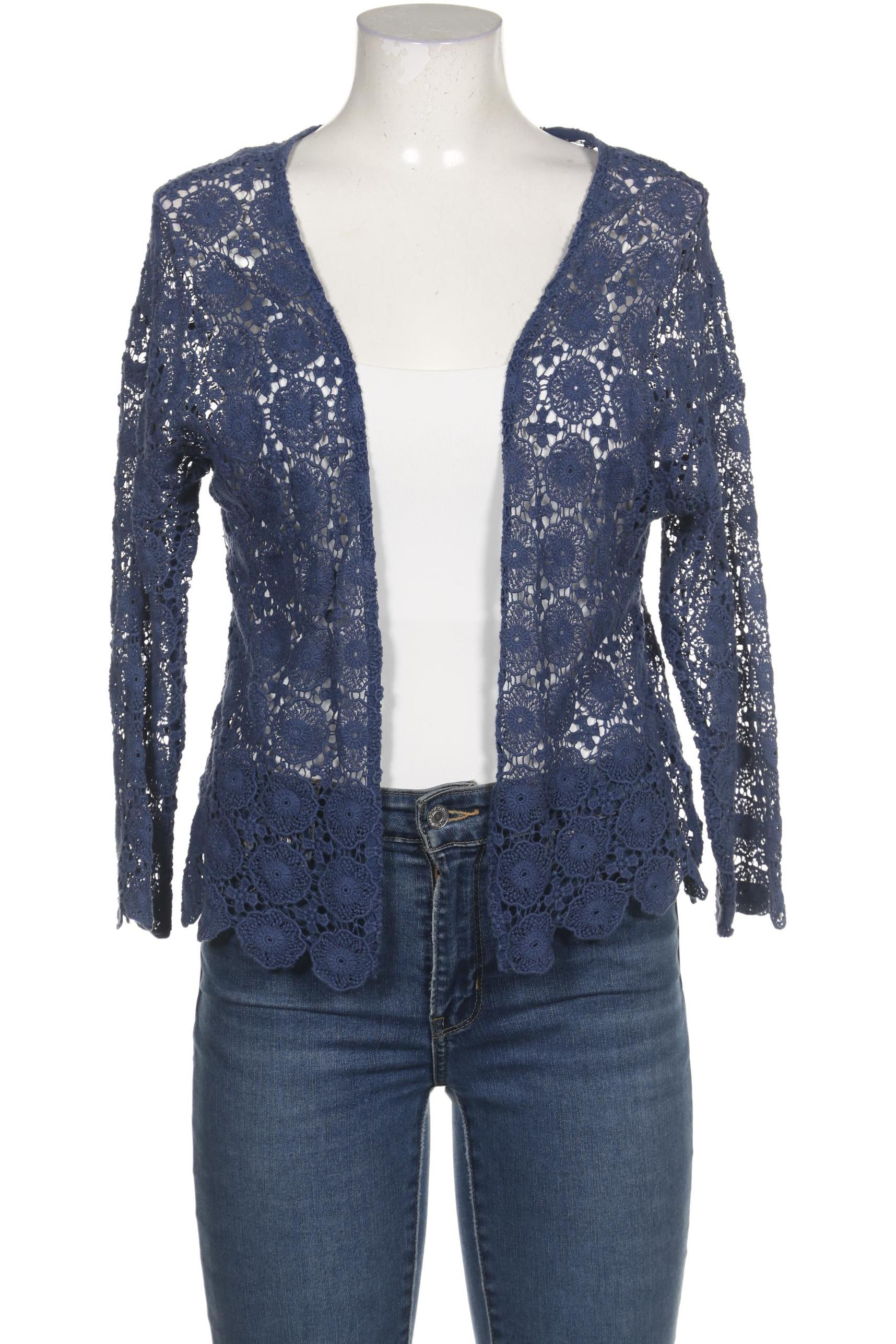 

Massimo Dutti Damen Strickjacke, marineblau, Gr. 36